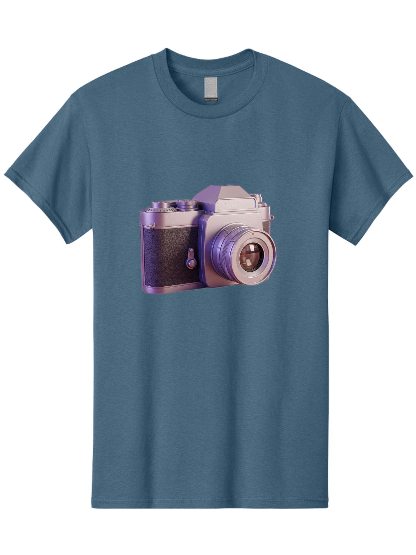 Vintage-Camera-4 Men'S Graphic Tee, 100% Cotton, Comfortable Casual Summer Wear, Machine Washable, Vintage Camera, Old Camera, Retro Photography, Film Camera, Classic Design, Photography Equipment, Camera Lens Bae808