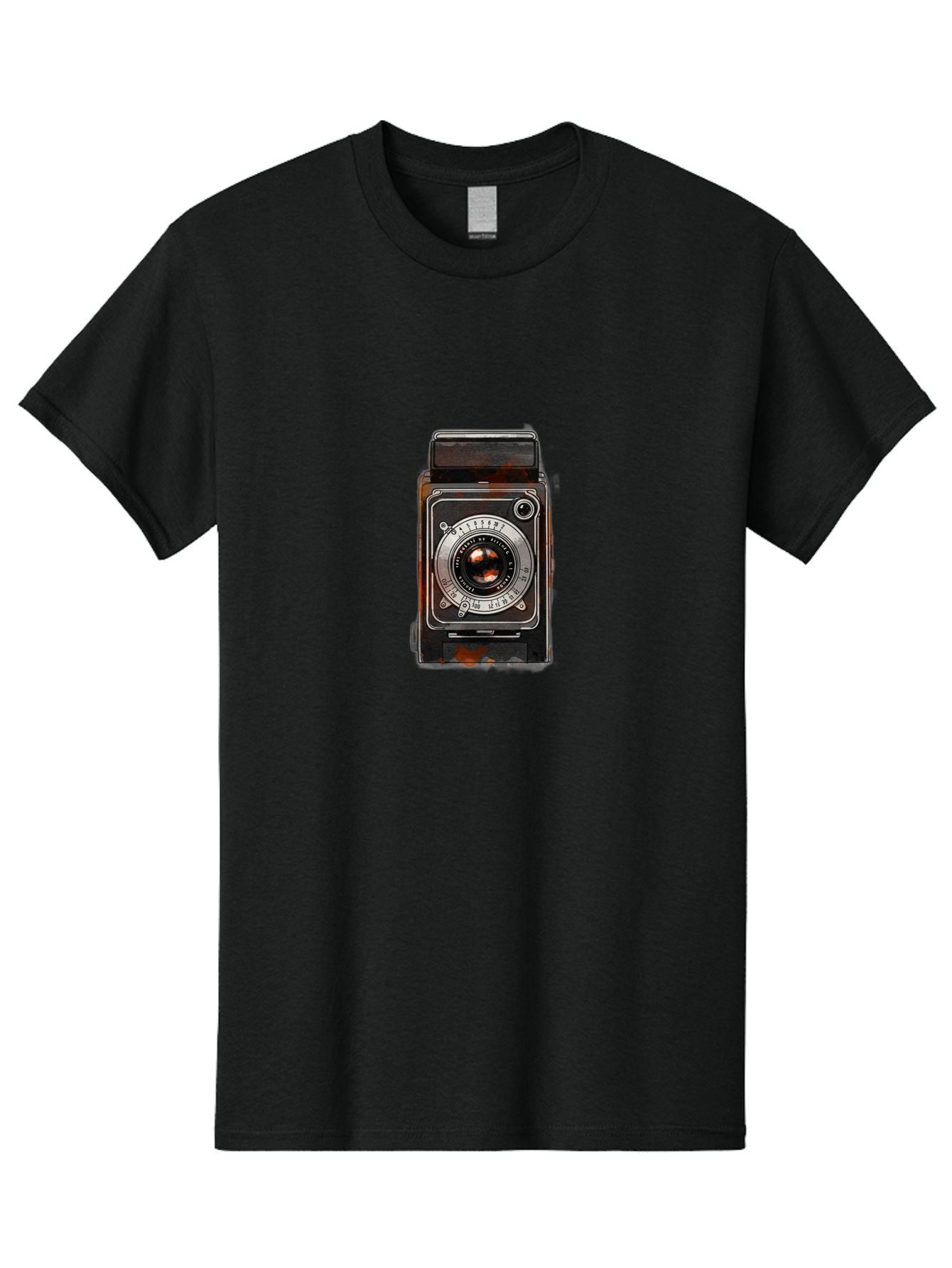 Vintage-Camera-9 Men'S Graphic Tee, 100% Cotton, Comfortable Casual Summer Wear, Machine Washable, Vintage Camera, Old Camera, Photography Equipment, Retro Technology, Classic Design, Nostalgic, Analog Camera, Film Camera Bae813