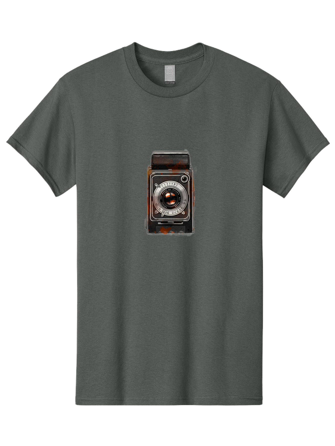 Vintage-Camera-9 Men'S Graphic Tee, 100% Cotton, Comfortable Casual Summer Wear, Machine Washable, Vintage Camera, Old Camera, Photography Equipment, Retro Technology, Classic Design, Nostalgic, Analog Camera, Film Camera Bae813