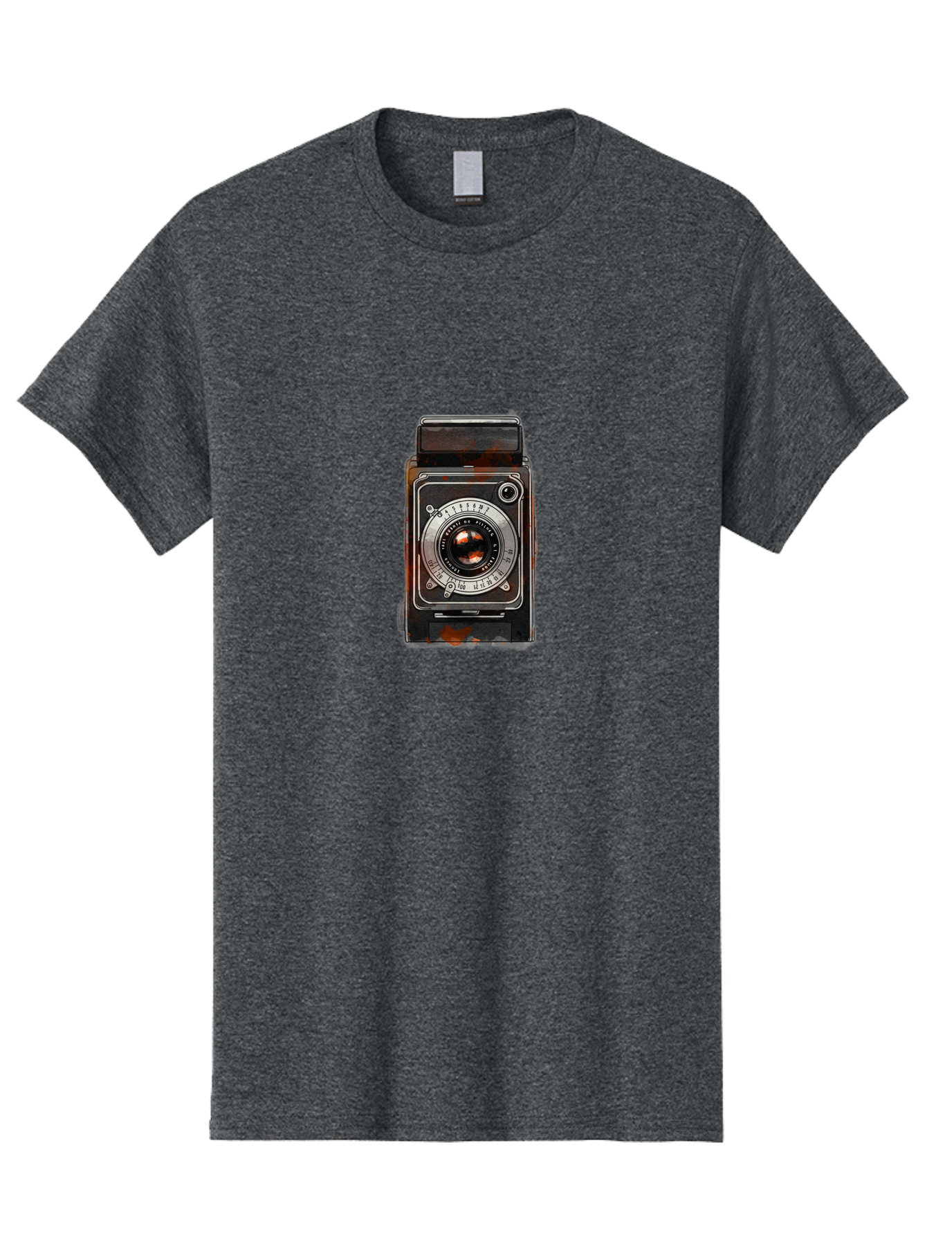 Vintage-Camera-9 Men'S Graphic Tee, 100% Cotton, Comfortable Casual Summer Wear, Machine Washable, Vintage Camera, Old Camera, Photography Equipment, Retro Technology, Classic Design, Nostalgic, Analog Camera, Film Camera Bae813