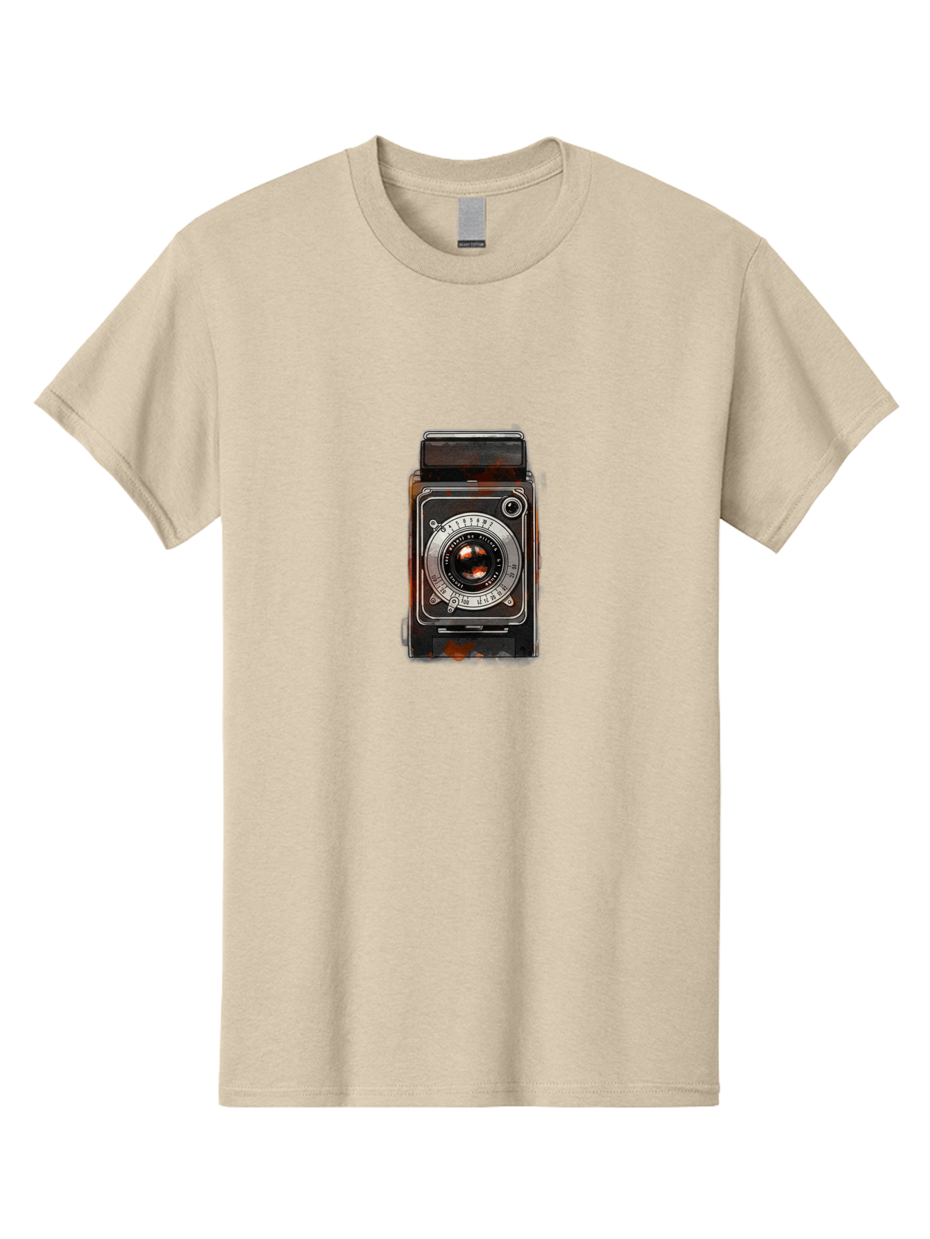 Vintage-Camera-9 Men'S Graphic Tee, 100% Cotton, Comfortable Casual Summer Wear, Machine Washable, Vintage Camera, Old Camera, Photography Equipment, Retro Technology, Classic Design, Nostalgic, Analog Camera, Film Camera Bae813