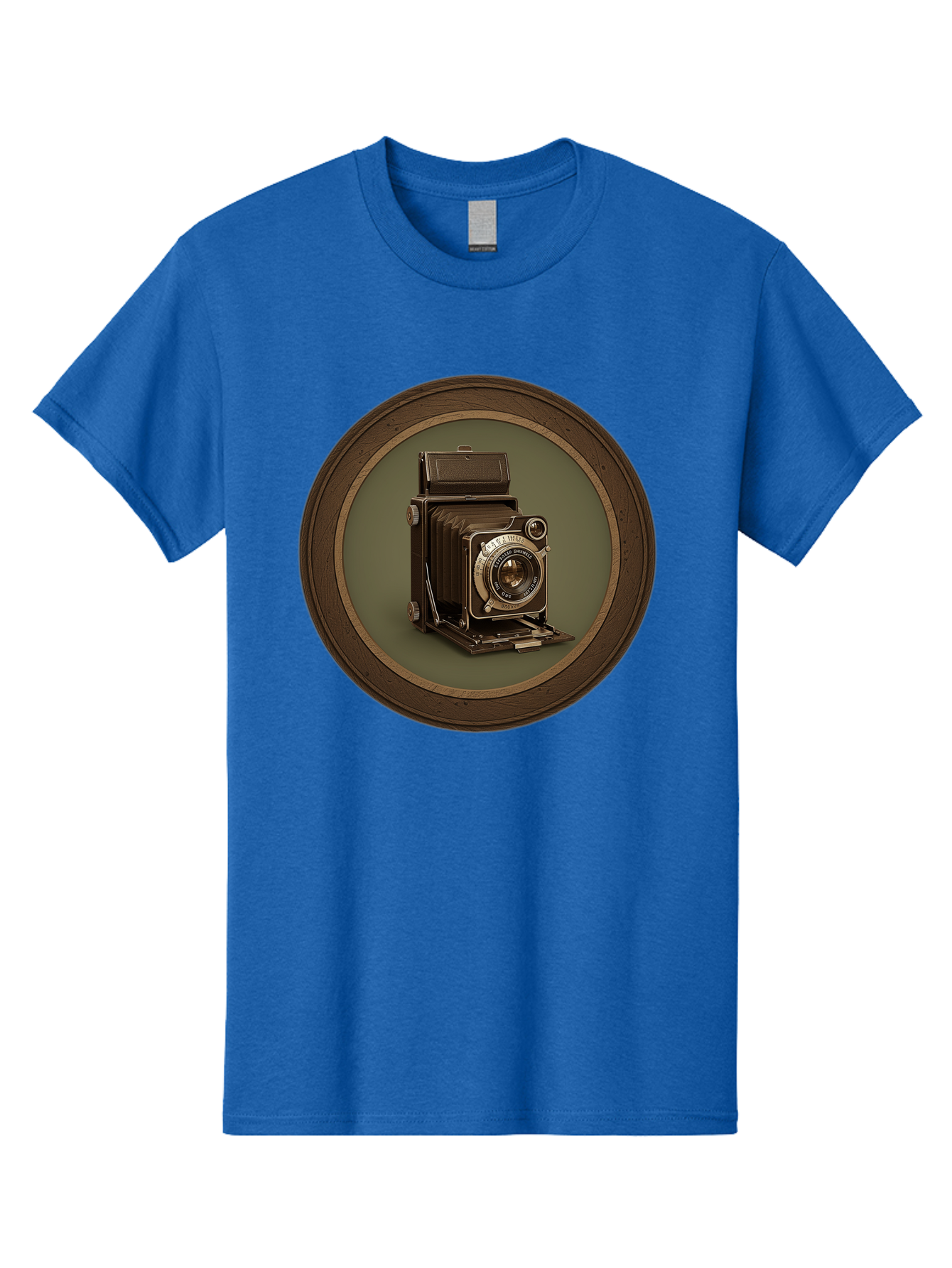 Vintage-Camera Men'S Graphic Tee, 100% Cotton, Comfortable Casual Summer Wear, Machine Washable, Vintage Camera, Antique Photography Equipment, Classic Camera Design, Retro Style, Old-Fashioned Lens, Nostalgic Photography, Timeless Art, Bae815