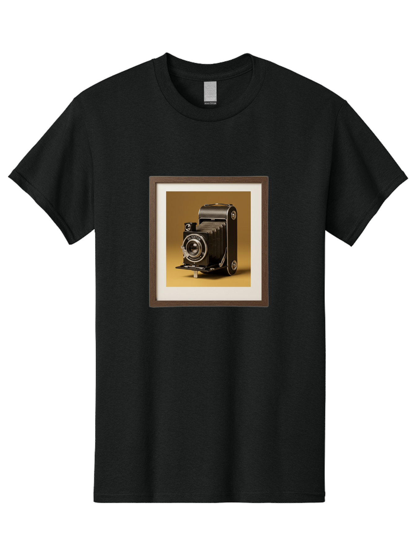 Zeiss-Ikon-Camera Men'S Graphic Tee, 100% Cotton, Comfortable Casual Summer Wear, Machine Washable, Vintage Camera, Old Camera, Antique Camera, Black Camera, Classic Photography, Photography Equipment, Nostalgic Device, Film Camera, Camera Art Bae824