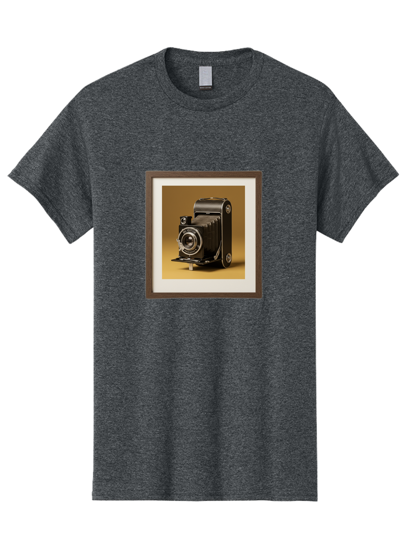 Zeiss-Ikon-Camera Men'S Graphic Tee, 100% Cotton, Comfortable Casual Summer Wear, Machine Washable, Vintage Camera, Old Camera, Antique Camera, Black Camera, Classic Photography, Photography Equipment, Nostalgic Device, Film Camera, Camera Art Bae824