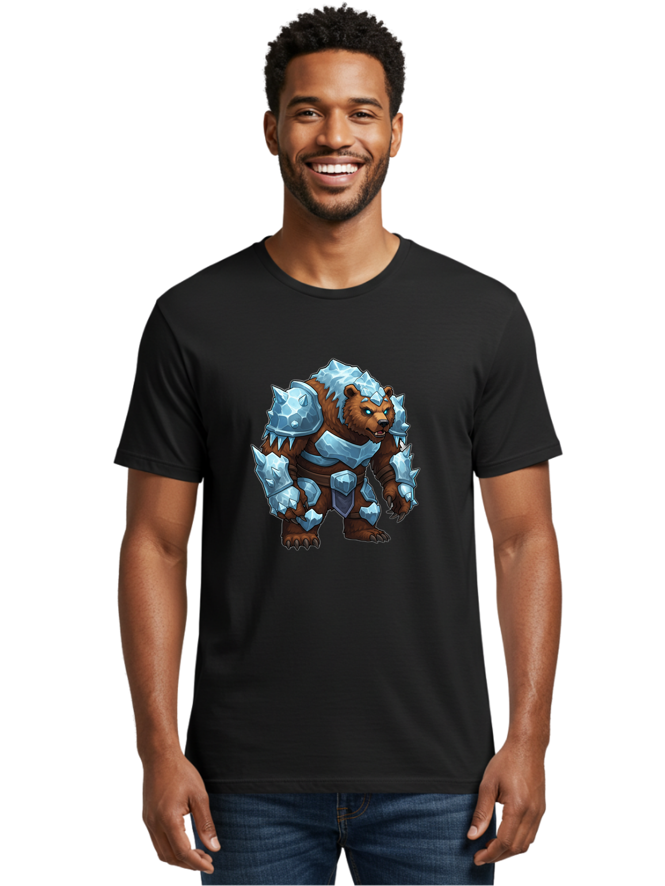 Armored-Bear-2 Men'S Graphic Tee, 100% Cotton, Comfortable Casual Summer Wear, Machine Washable, Vintage Camera, Old Camera, Antique Camera, Black Camera, Classic Photography, Photography Equipment, Nostalgic Device, Film Camera, Camera Art Bae828
