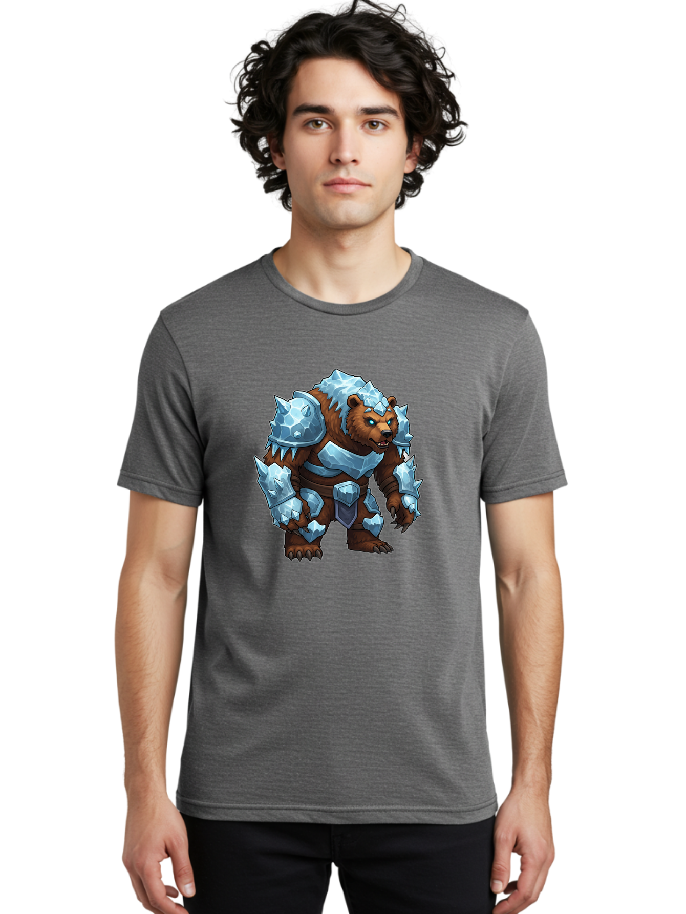Armored-Bear-2 Men'S Graphic Tee, 100% Cotton, Comfortable Casual Summer Wear, Machine Washable, Vintage Camera, Old Camera, Antique Camera, Black Camera, Classic Photography, Photography Equipment, Nostalgic Device, Film Camera, Camera Art Bae828