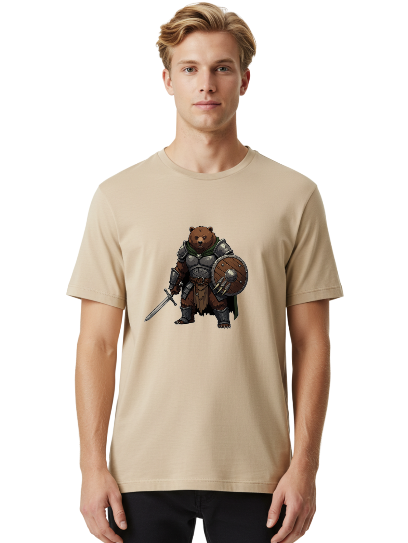Armored-Bear Men'S Graphic Tee, 100% Cotton, Comfortable Casual Summer Wear, Machine Washable, Vintage Camera, Old Camera, Antique Camera, Black Camera, Classic Photography, Photography Equipment, Nostalgic Device, Film Camera, Camera Art Bae829