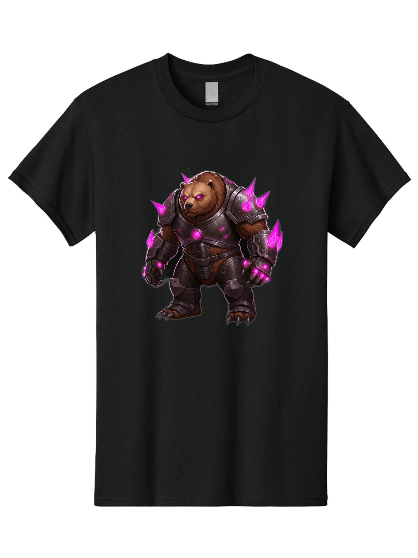 Armored-Brown-Bear-1 Men'S Graphic Tee, 100% Cotton, Comfortable Casual Summer Wear, Machine Washable, Vintage Camera, Old Camera, Antique Camera, Black Camera, Classic Photography, Photography Equipment, Nostalgic Device, Film Camera, Camera Art Bae830