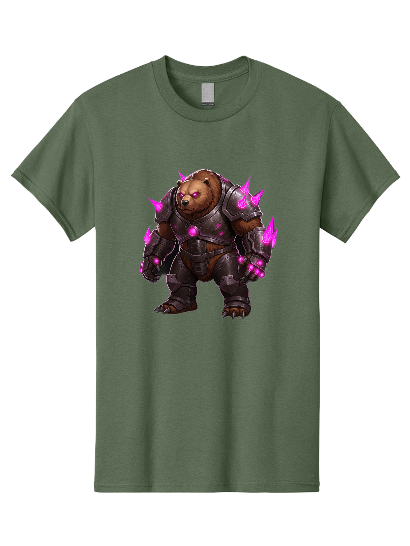 Armored-Brown-Bear-1 Men'S Graphic Tee, 100% Cotton, Comfortable Casual Summer Wear, Machine Washable, Vintage Camera, Old Camera, Antique Camera, Black Camera, Classic Photography, Photography Equipment, Nostalgic Device, Film Camera, Camera Art Bae830