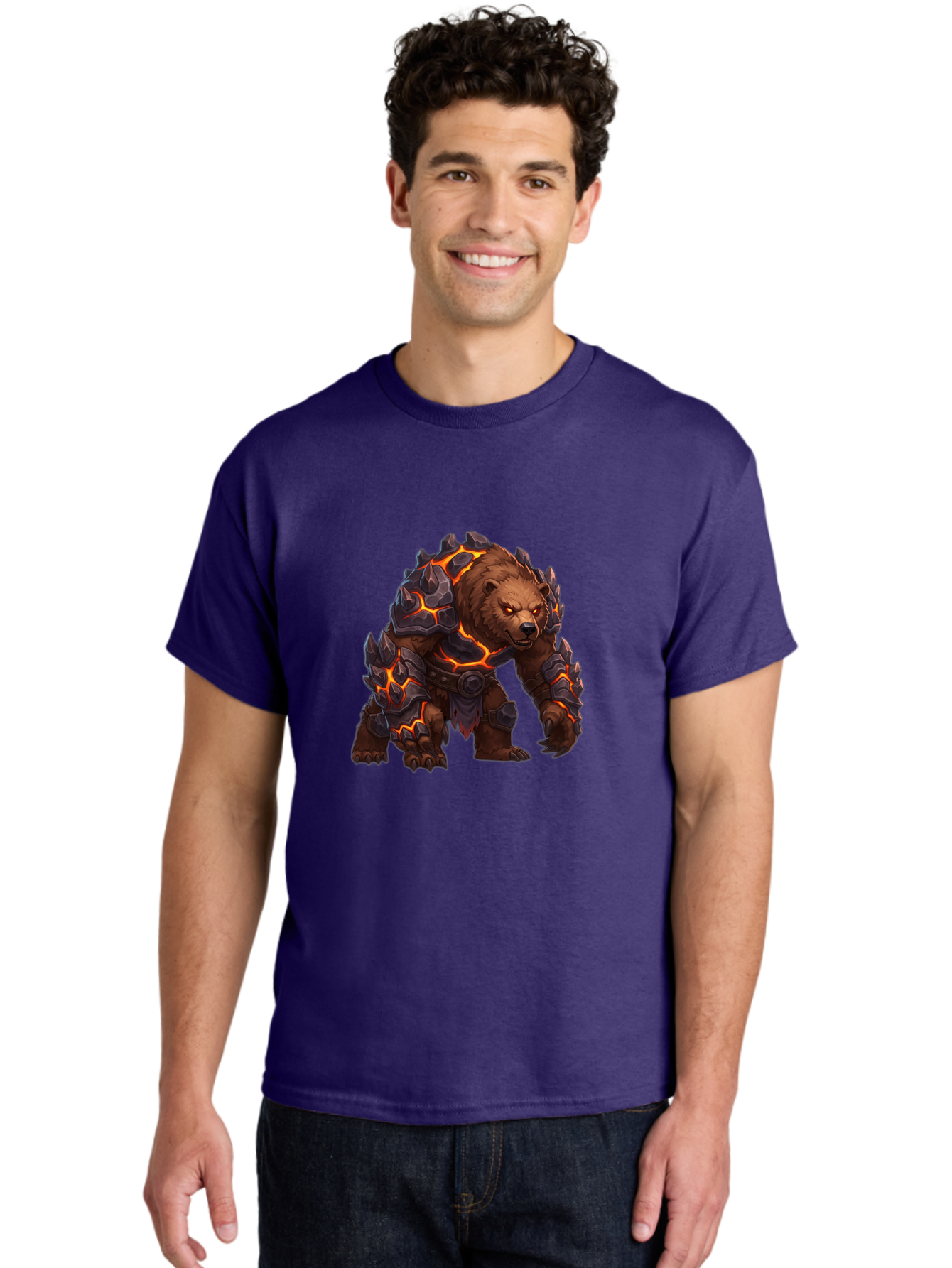 Armored-Brown-Bear Men'S Graphic Tee, 100% Cotton, Comfortable Casual Summer Wear, Machine Washable, Vintage Camera, Old Camera, Antique Camera, Black Camera, Classic Photography, Photography Equipment, Nostalgic Device, Film Camera, Camera Art Bae831