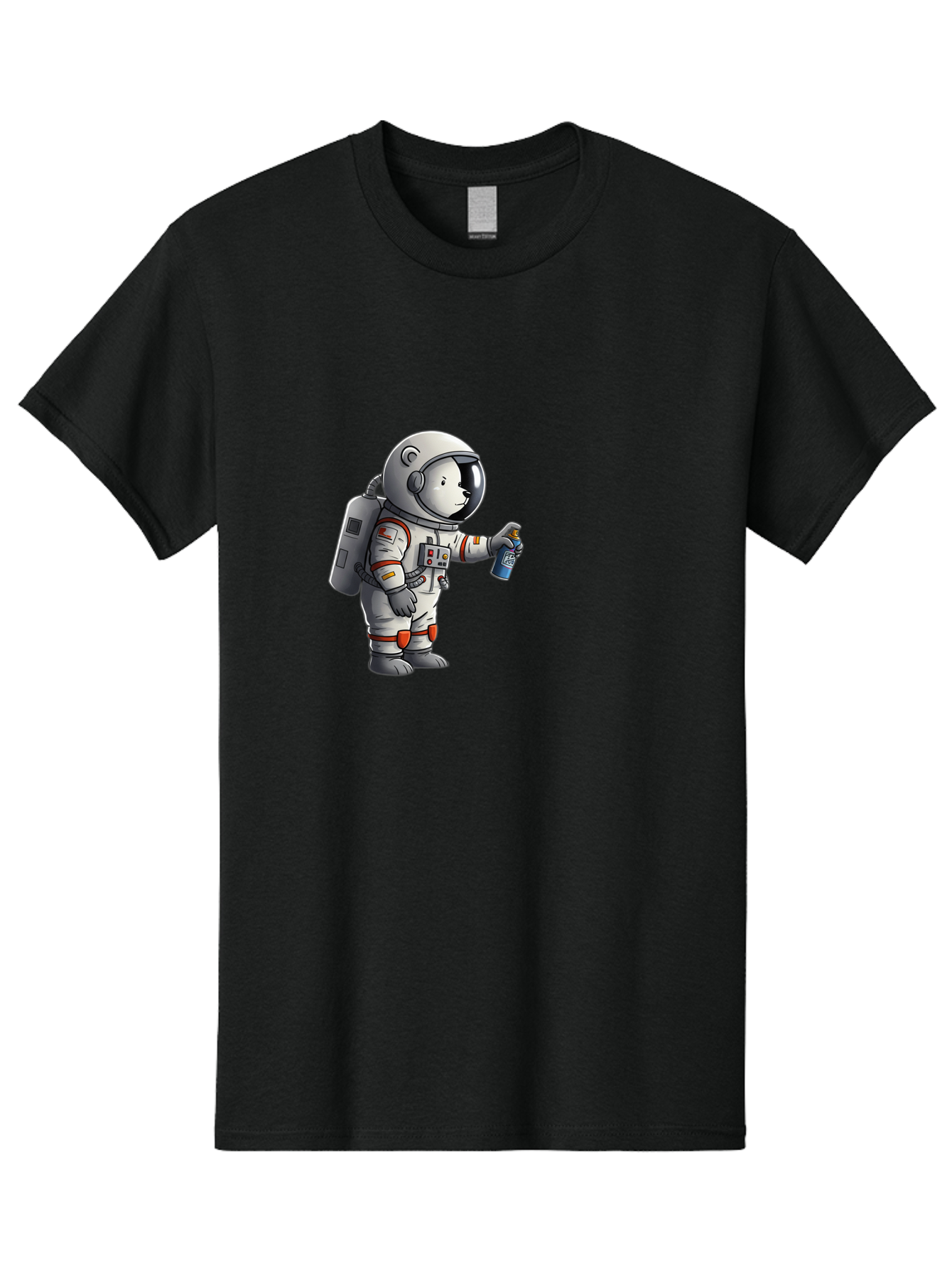 Astronaut-Spray-Paint Men'S Graphic Tee, 100% Cotton, Comfortable Casual Summer Wear, Machine Washable, Vintage Camera, Old Camera, Antique Camera, Black Camera, Classic Photography, Photography Equipment, Nostalgic Device, Film Camera, Camera Art Bae833