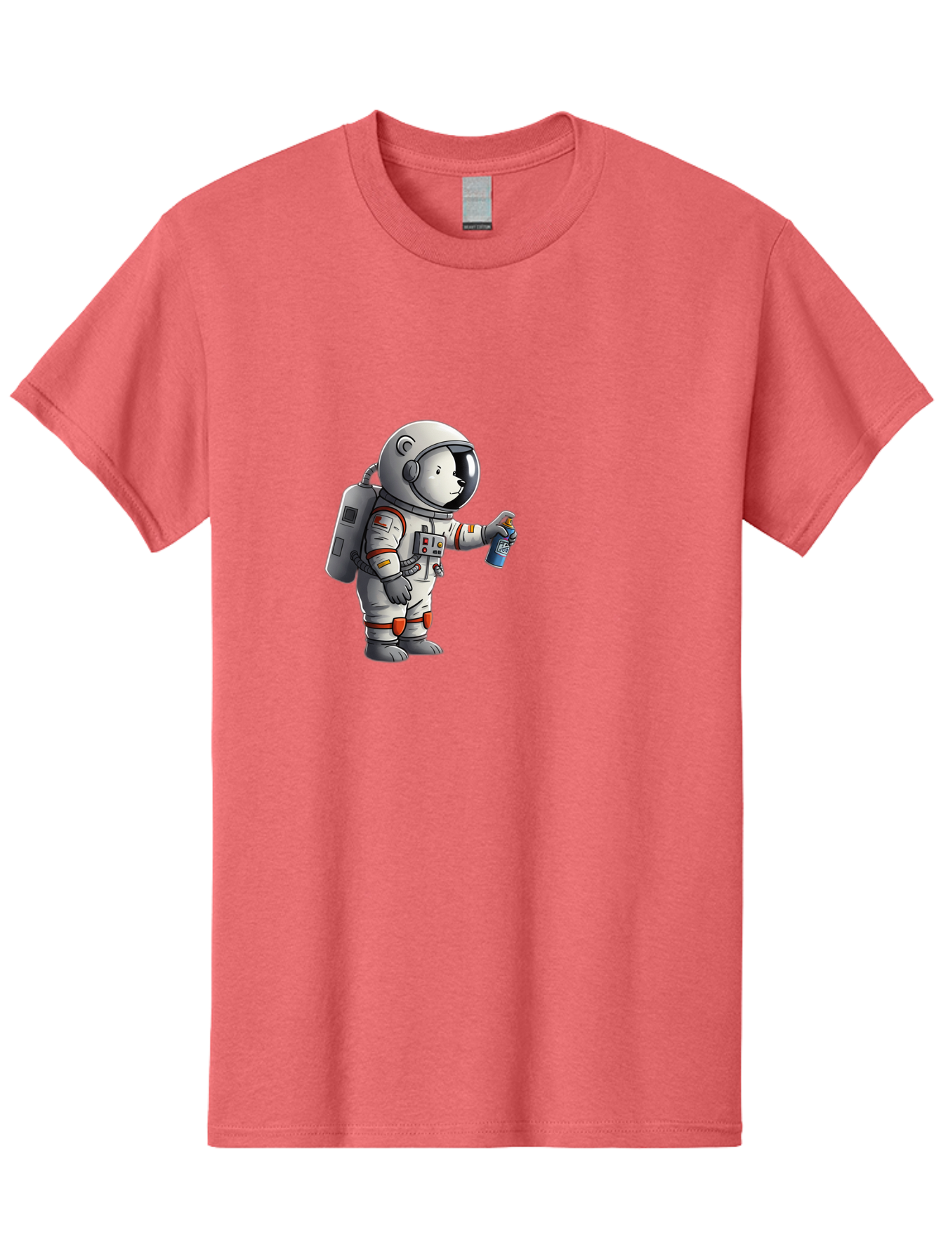 Astronaut-Spray-Paint Men'S Graphic Tee, 100% Cotton, Comfortable Casual Summer Wear, Machine Washable, Vintage Camera, Old Camera, Antique Camera, Black Camera, Classic Photography, Photography Equipment, Nostalgic Device, Film Camera, Camera Art Bae833