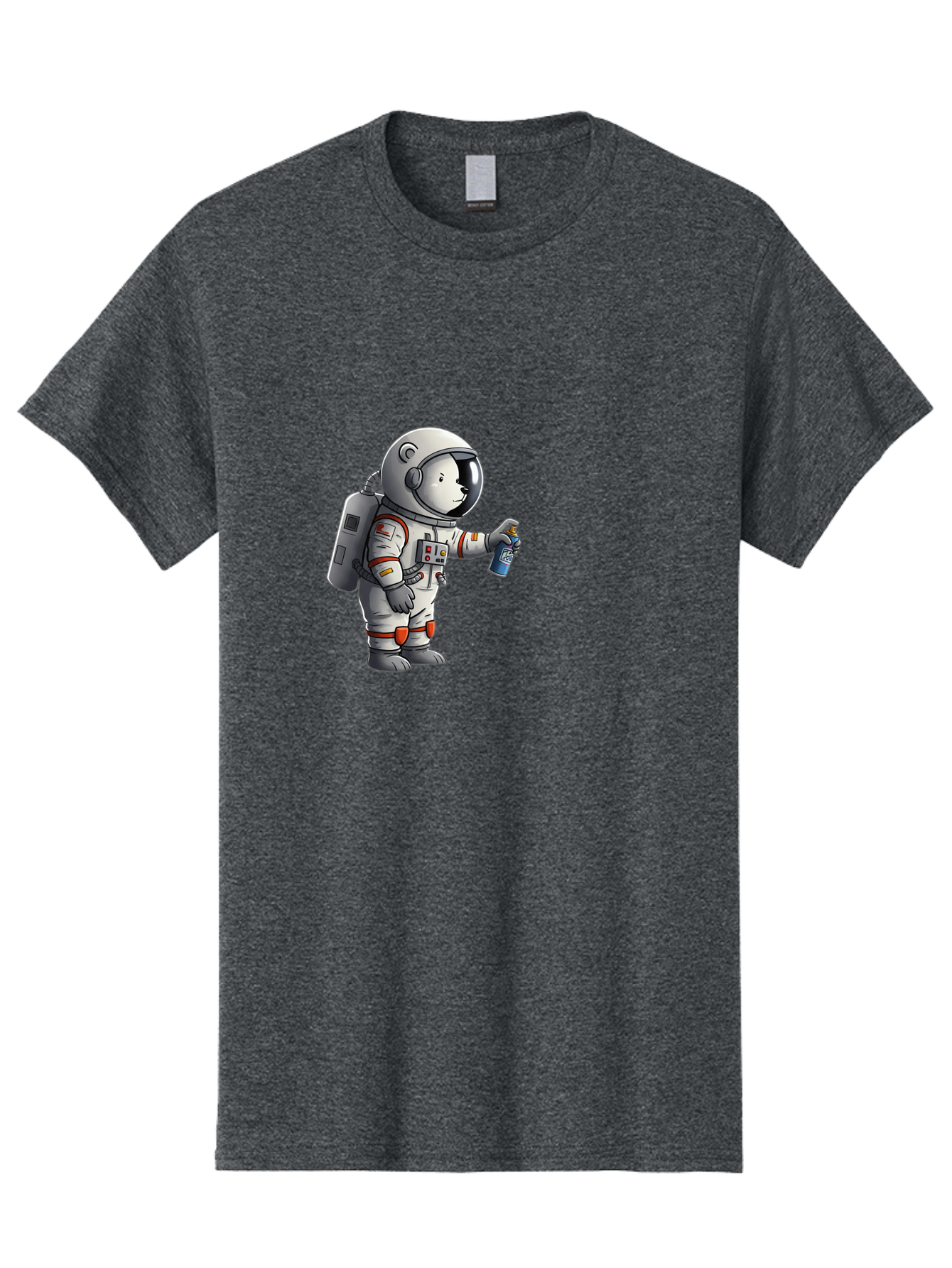 Astronaut-Spray-Paint Men'S Graphic Tee, 100% Cotton, Comfortable Casual Summer Wear, Machine Washable, Vintage Camera, Old Camera, Antique Camera, Black Camera, Classic Photography, Photography Equipment, Nostalgic Device, Film Camera, Camera Art Bae833