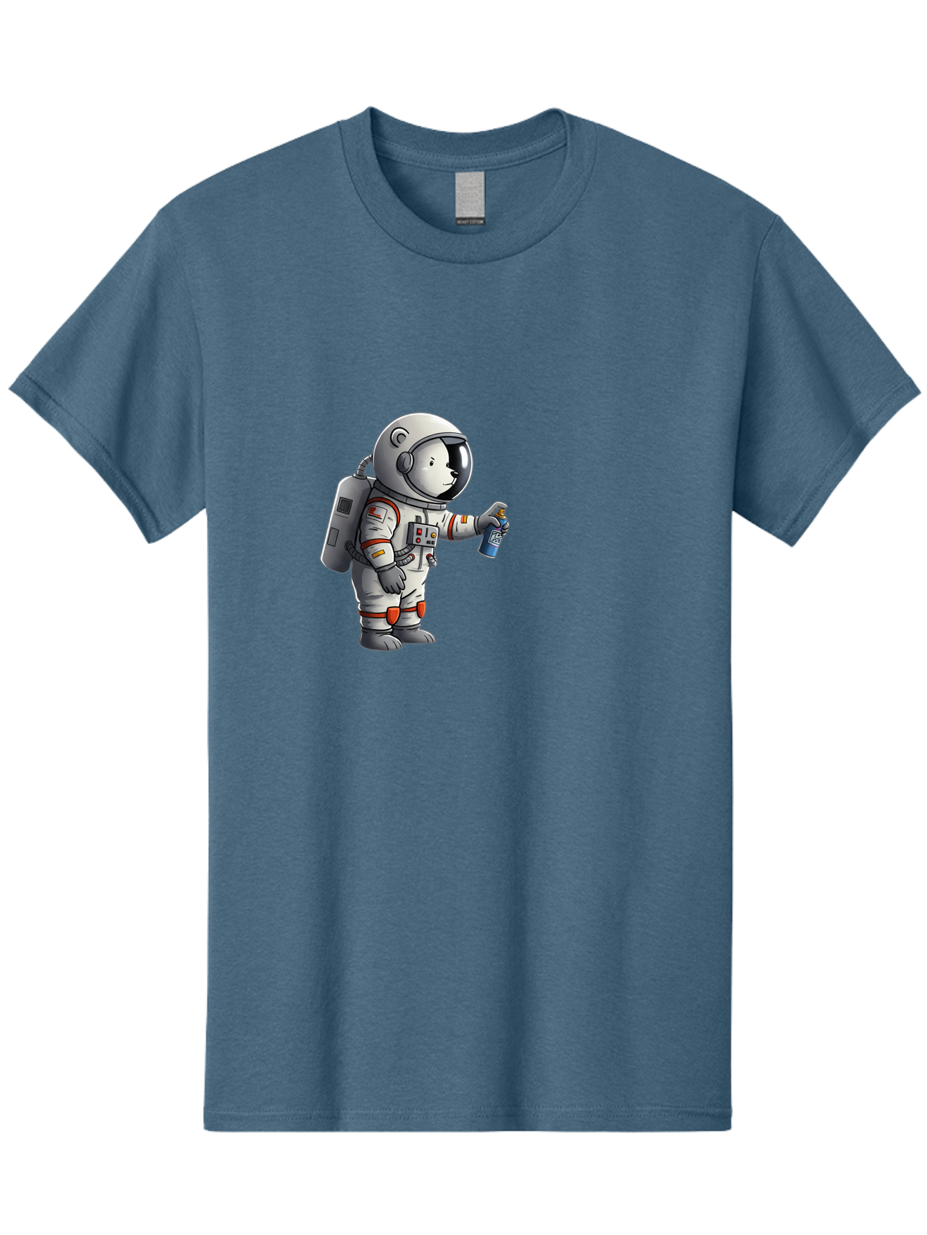 Astronaut-Spray-Paint Men'S Graphic Tee, 100% Cotton, Comfortable Casual Summer Wear, Machine Washable, Vintage Camera, Old Camera, Antique Camera, Black Camera, Classic Photography, Photography Equipment, Nostalgic Device, Film Camera, Camera Art Bae833