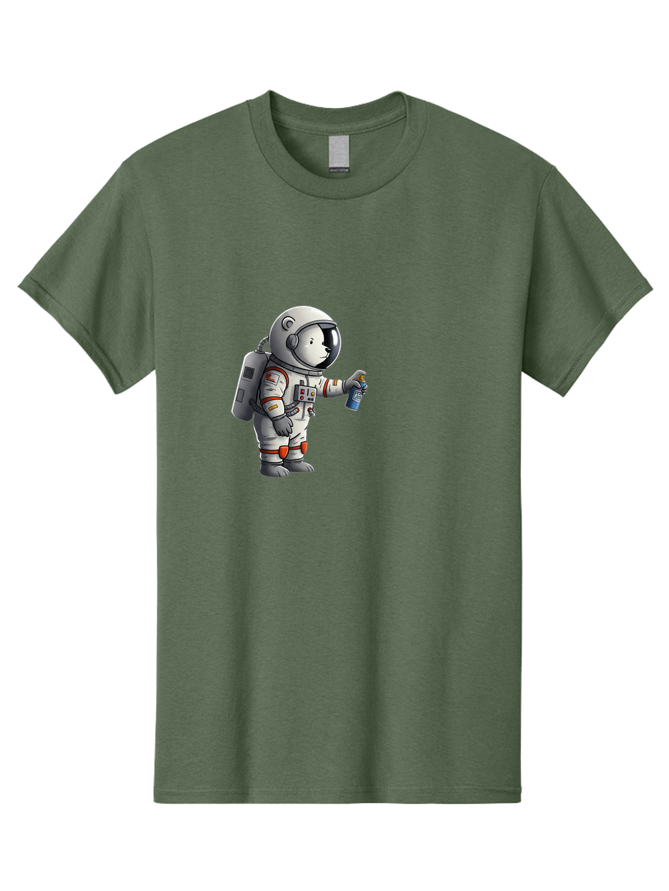 Astronaut-Spray-Paint Men'S Graphic Tee, 100% Cotton, Comfortable Casual Summer Wear, Machine Washable, Vintage Camera, Old Camera, Antique Camera, Black Camera, Classic Photography, Photography Equipment, Nostalgic Device, Film Camera, Camera Art Bae833