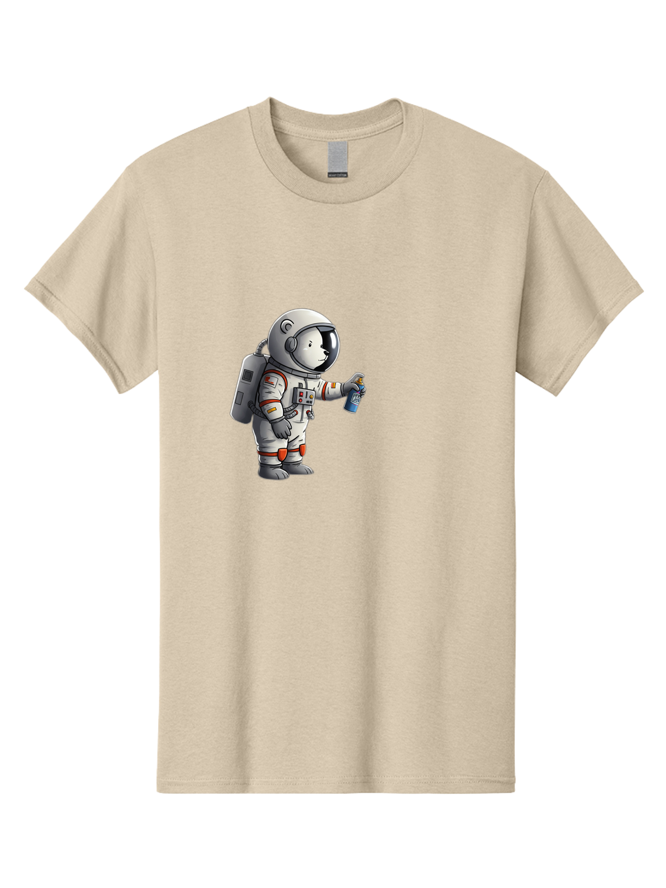 Astronaut-Spray-Paint Men'S Graphic Tee, 100% Cotton, Comfortable Casual Summer Wear, Machine Washable, Vintage Camera, Old Camera, Antique Camera, Black Camera, Classic Photography, Photography Equipment, Nostalgic Device, Film Camera, Camera Art Bae833