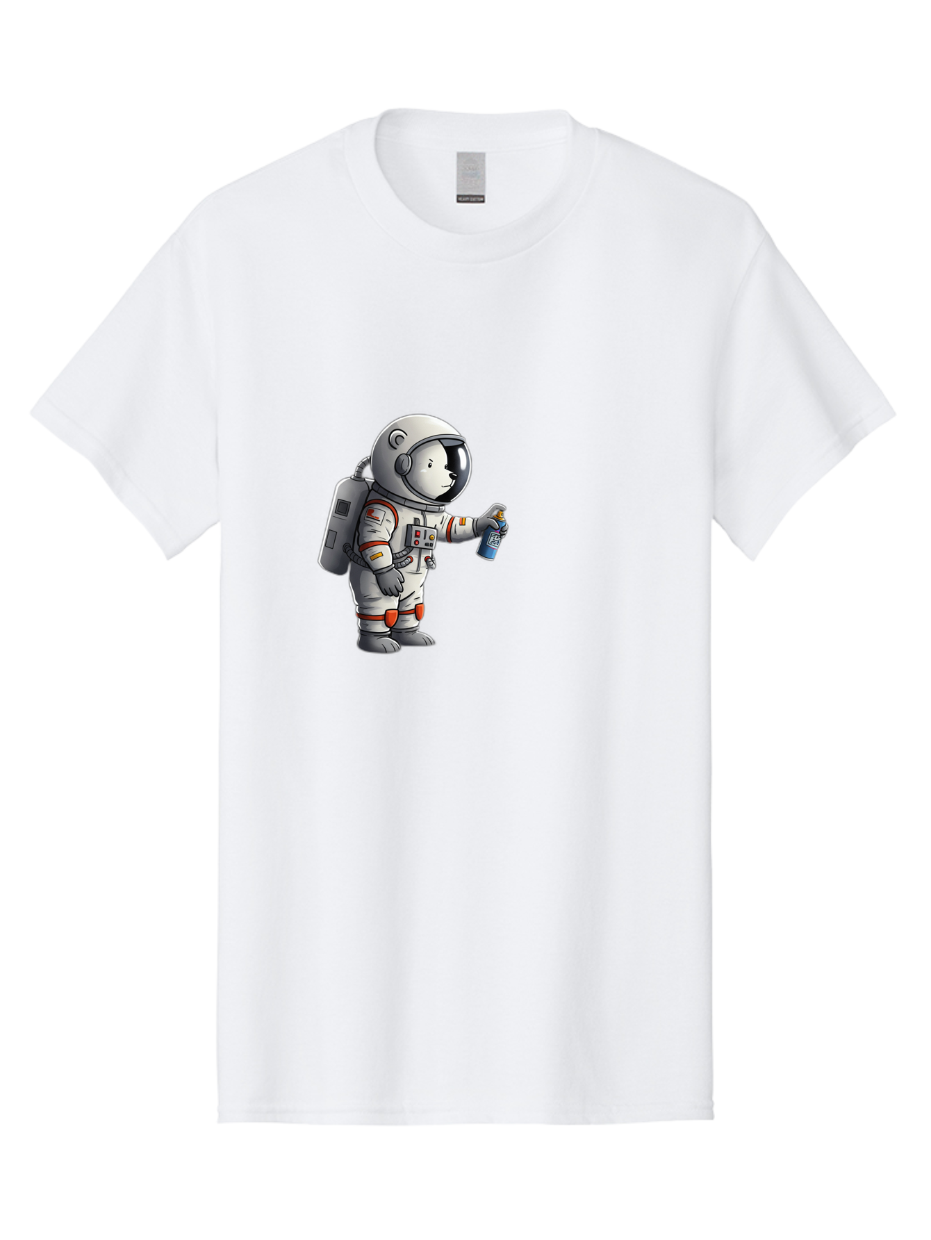 Astronaut-Spray-Paint Men'S Graphic Tee, 100% Cotton, Comfortable Casual Summer Wear, Machine Washable, Vintage Camera, Old Camera, Antique Camera, Black Camera, Classic Photography, Photography Equipment, Nostalgic Device, Film Camera, Camera Art Bae833