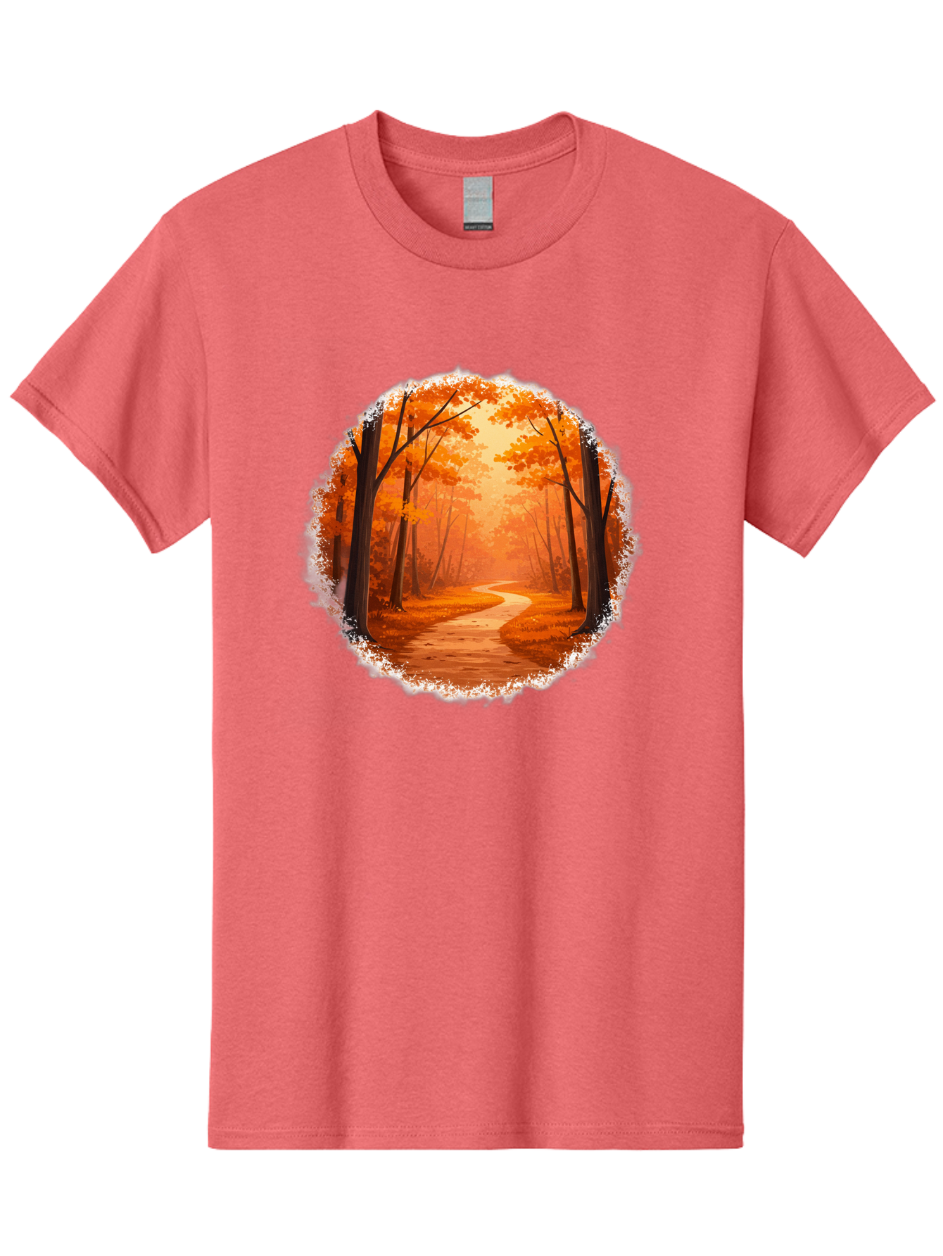 Autumn-Forest-Path Men'S Graphic Tee, 100% Cotton, Comfortable Casual Summer Wear, Machine Washable, Vintage Camera, Old Camera, Antique Camera, Black Camera, Classic Photography, Photography Equipment, Nostalgic Device, Film Camera, Camera Art Bae834