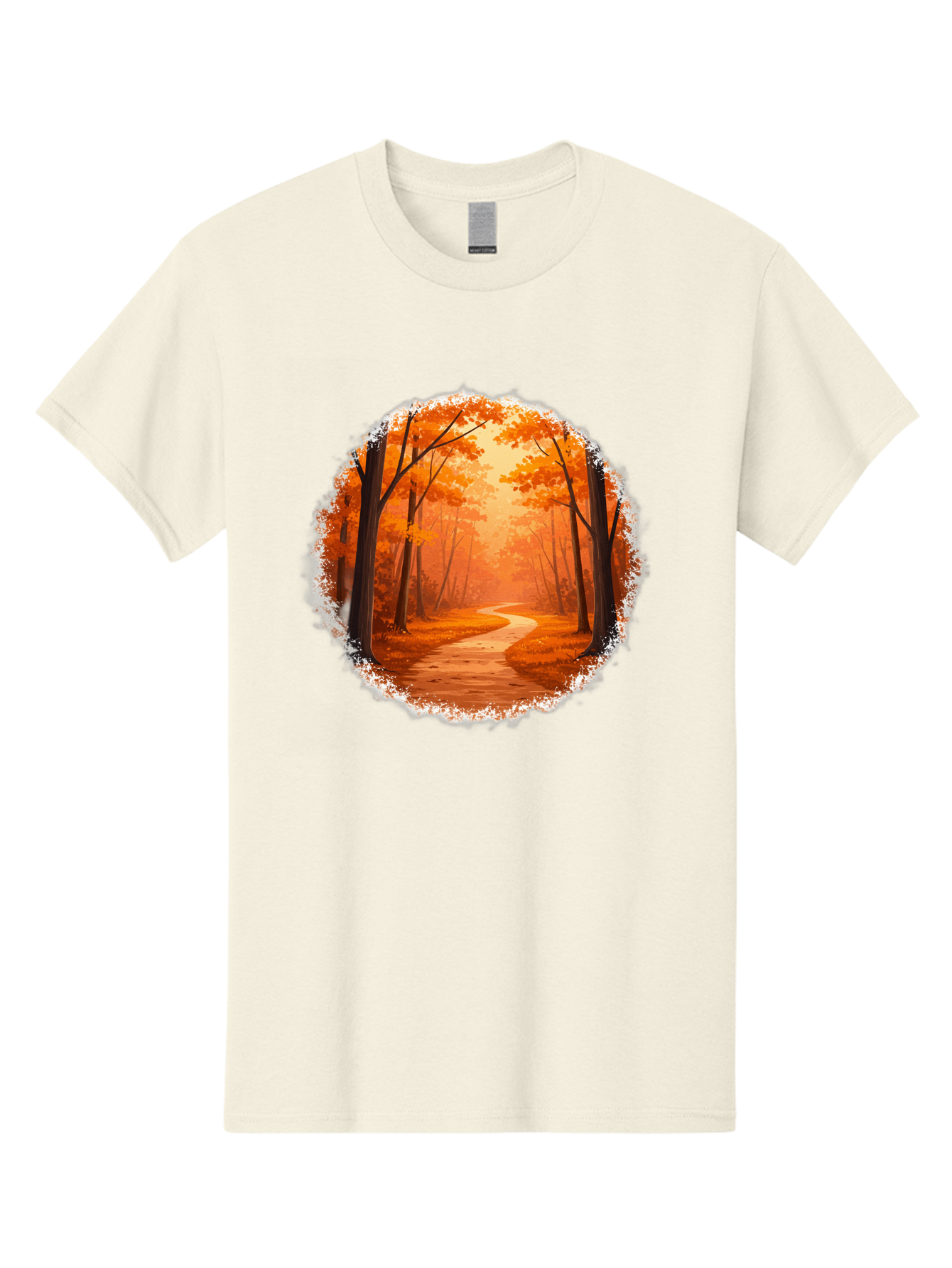 Autumn-Forest-Path Men'S Graphic Tee, 100% Cotton, Comfortable Casual Summer Wear, Machine Washable, Vintage Camera, Old Camera, Antique Camera, Black Camera, Classic Photography, Photography Equipment, Nostalgic Device, Film Camera, Camera Art Bae834