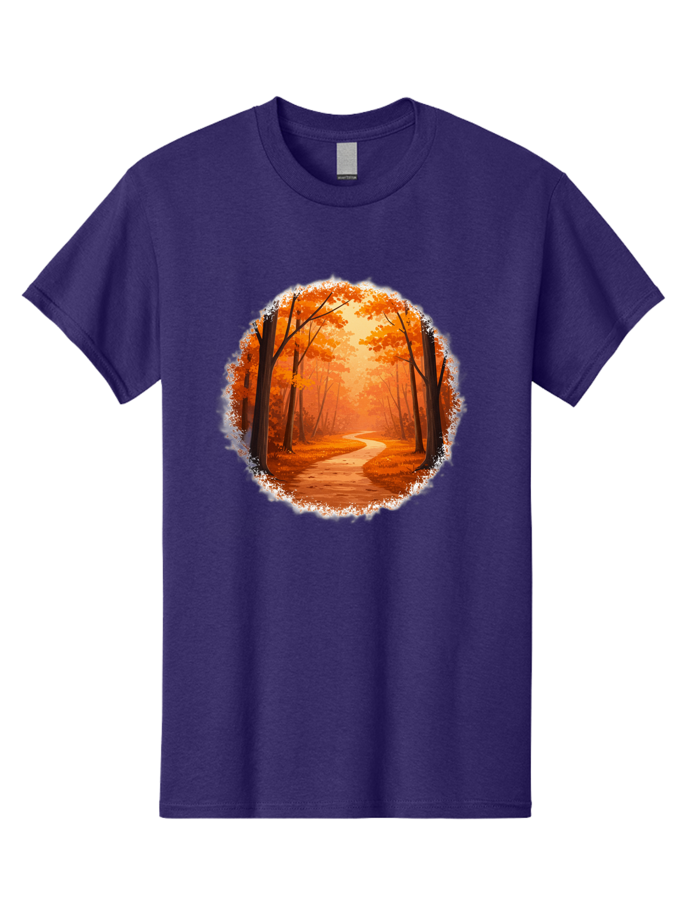 Autumn-Forest-Path Men'S Graphic Tee, 100% Cotton, Comfortable Casual Summer Wear, Machine Washable, Vintage Camera, Old Camera, Antique Camera, Black Camera, Classic Photography, Photography Equipment, Nostalgic Device, Film Camera, Camera Art Bae834