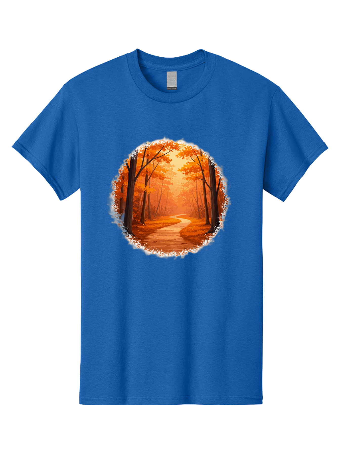 Autumn-Forest-Path Men'S Graphic Tee, 100% Cotton, Comfortable Casual Summer Wear, Machine Washable, Vintage Camera, Old Camera, Antique Camera, Black Camera, Classic Photography, Photography Equipment, Nostalgic Device, Film Camera, Camera Art Bae834