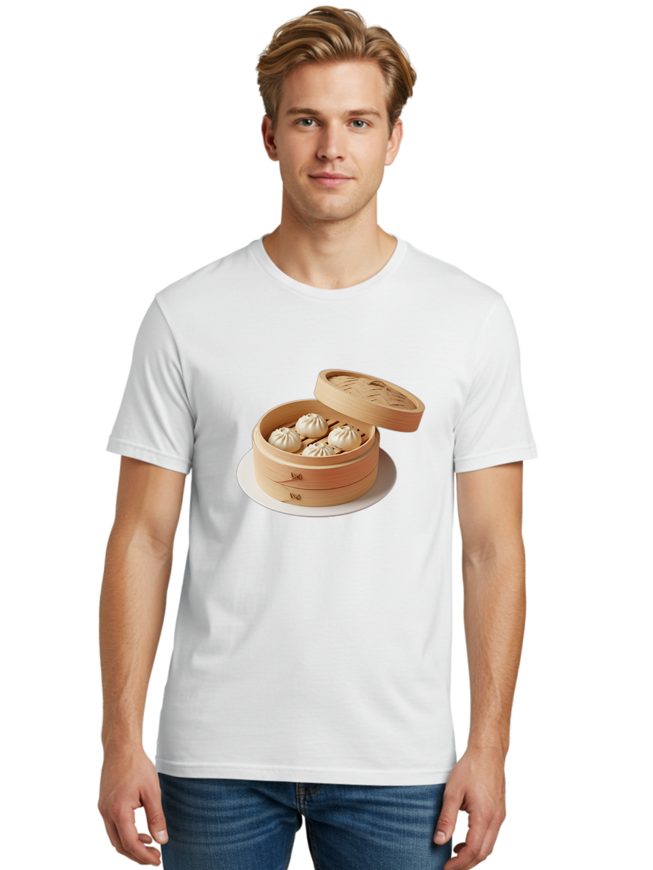 Bamboo-Steamer Men'S Graphic Tee, 100% Cotton, Comfortable Casual Summer Wear, Machine Washable, Vintage Camera, Old Camera, Antique Camera, Black Camera, Classic Photography, Photography Equipment, Nostalgic Device, Film Camera, Camera Art Bae839