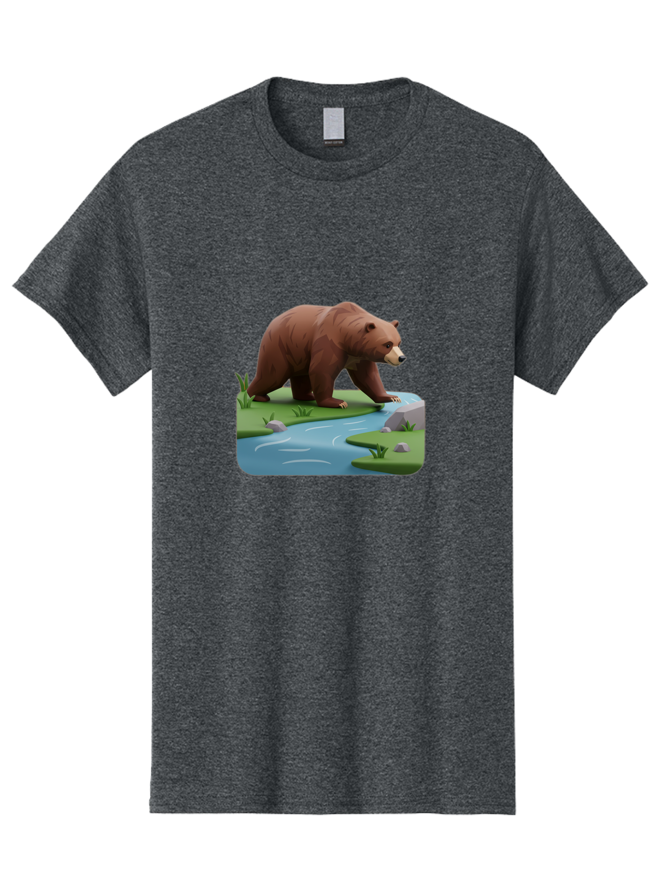 Bear-By-River Men'S Graphic Tee, 100% Cotton, Comfortable Casual Summer Wear, Machine Washable, Vintage Camera, Old Camera, Antique Camera, Black Camera, Classic Photography, Photography Equipment, Nostalgic Device, Film Camera, Camera Art Bae846