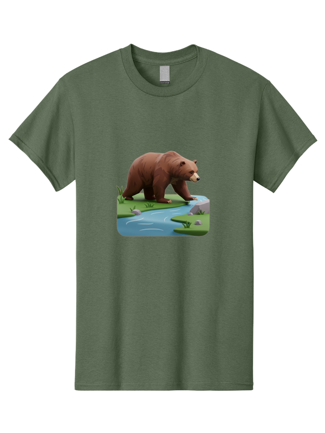 Bear-By-River Men'S Graphic Tee, 100% Cotton, Comfortable Casual Summer Wear, Machine Washable, Vintage Camera, Old Camera, Antique Camera, Black Camera, Classic Photography, Photography Equipment, Nostalgic Device, Film Camera, Camera Art Bae846