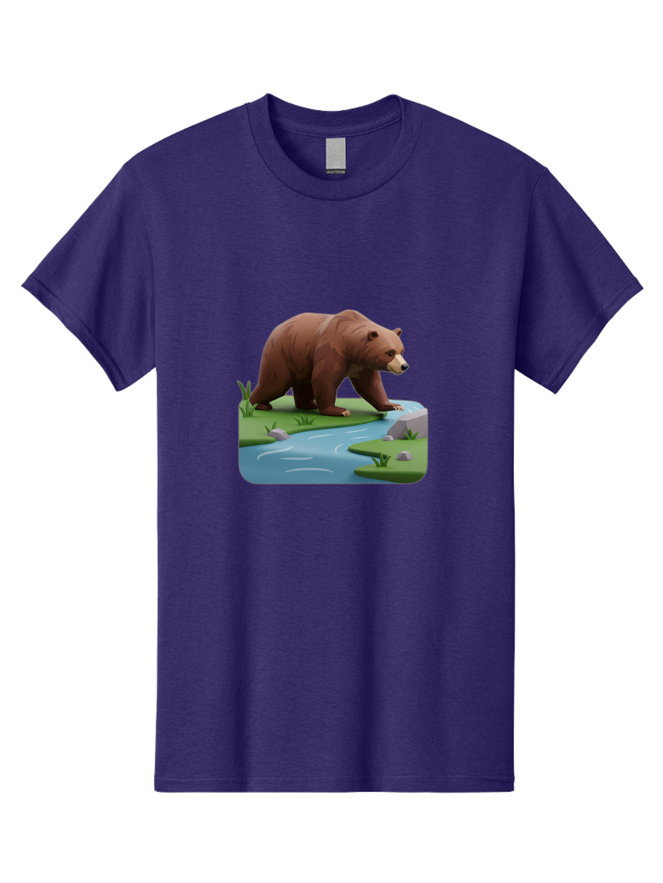 Bear-By-River Men'S Graphic Tee, 100% Cotton, Comfortable Casual Summer Wear, Machine Washable, Vintage Camera, Old Camera, Antique Camera, Black Camera, Classic Photography, Photography Equipment, Nostalgic Device, Film Camera, Camera Art Bae846