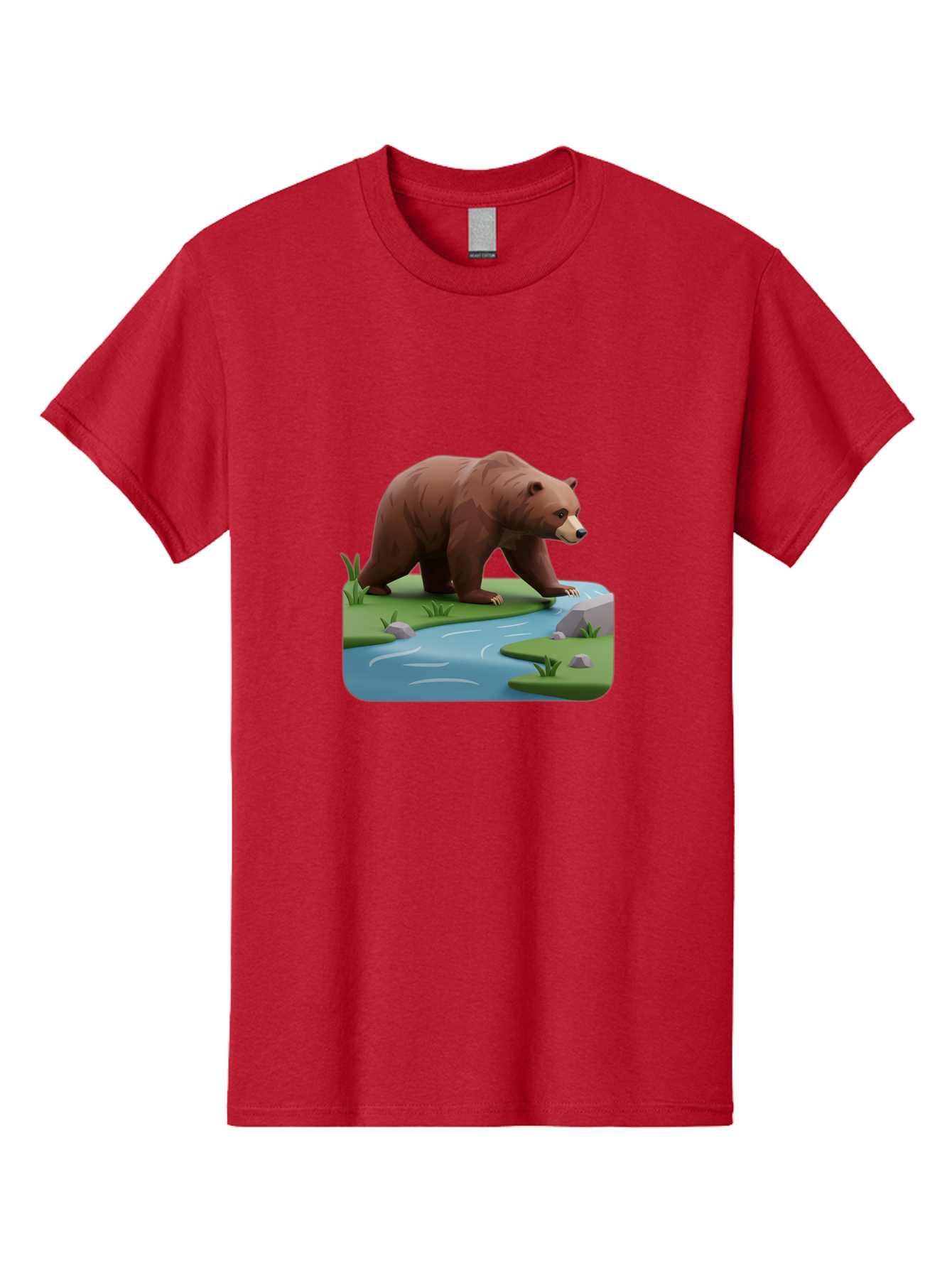 Bear-By-River Men'S Graphic Tee, 100% Cotton, Comfortable Casual Summer Wear, Machine Washable, Vintage Camera, Old Camera, Antique Camera, Black Camera, Classic Photography, Photography Equipment, Nostalgic Device, Film Camera, Camera Art Bae846