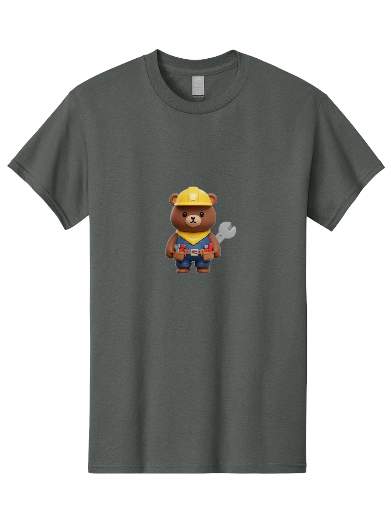 Bear-Construction-Worker Men'S Graphic Tee, 100% Cotton, Comfortable Casual Summer Wear, Machine Washable, Vintage Camera, Old Camera, Antique Camera, Black Camera, Classic Photography, Photography Equipment, Nostalgic Device, Film Camera, Bae849