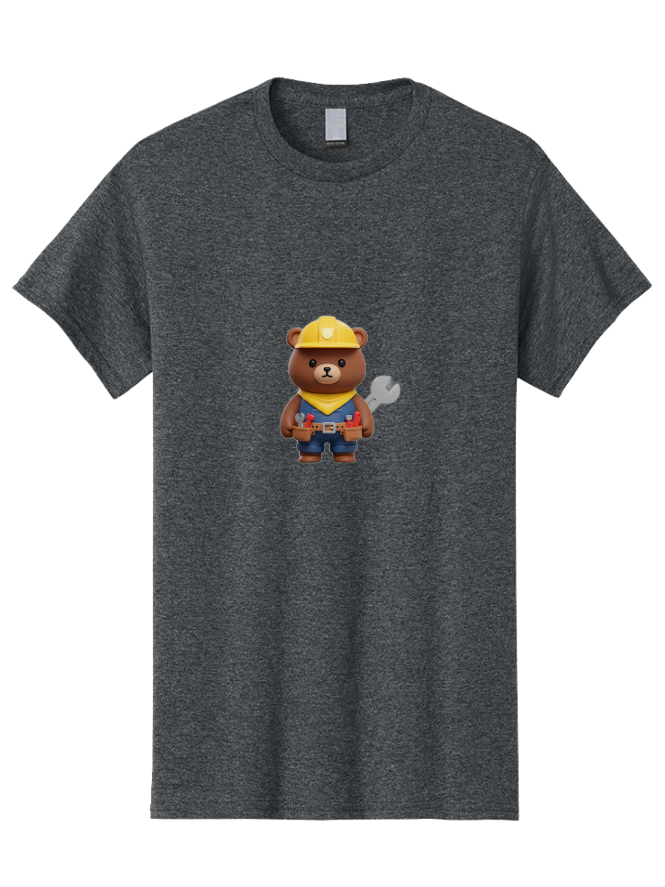 Bear-Construction-Worker Men'S Graphic Tee, 100% Cotton, Comfortable Casual Summer Wear, Machine Washable, Vintage Camera, Old Camera, Antique Camera, Black Camera, Classic Photography, Photography Equipment, Nostalgic Device, Film Camera, Bae849