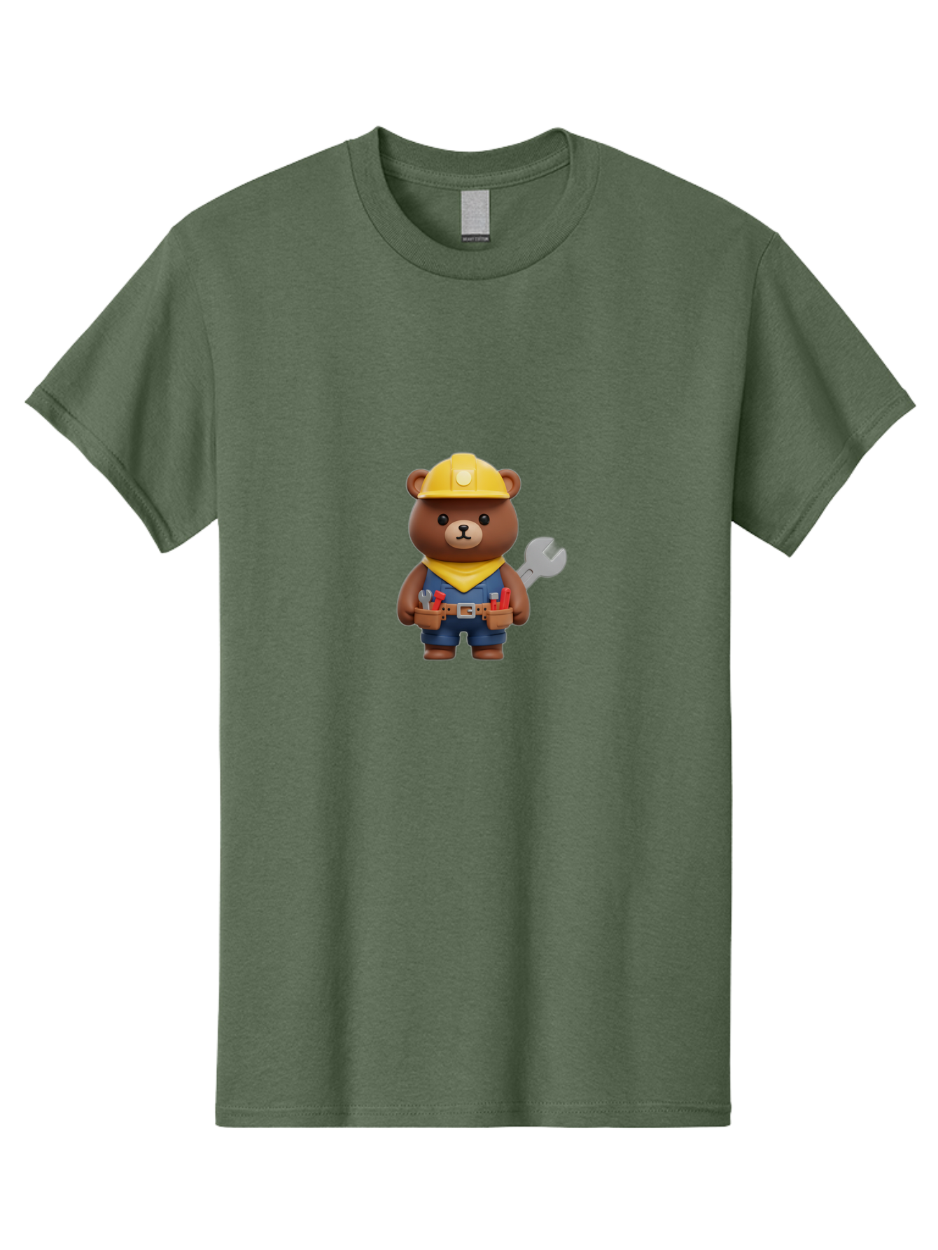 Bear-Construction-Worker Men'S Graphic Tee, 100% Cotton, Comfortable Casual Summer Wear, Machine Washable, Vintage Camera, Old Camera, Antique Camera, Black Camera, Classic Photography, Photography Equipment, Nostalgic Device, Film Camera, Bae849