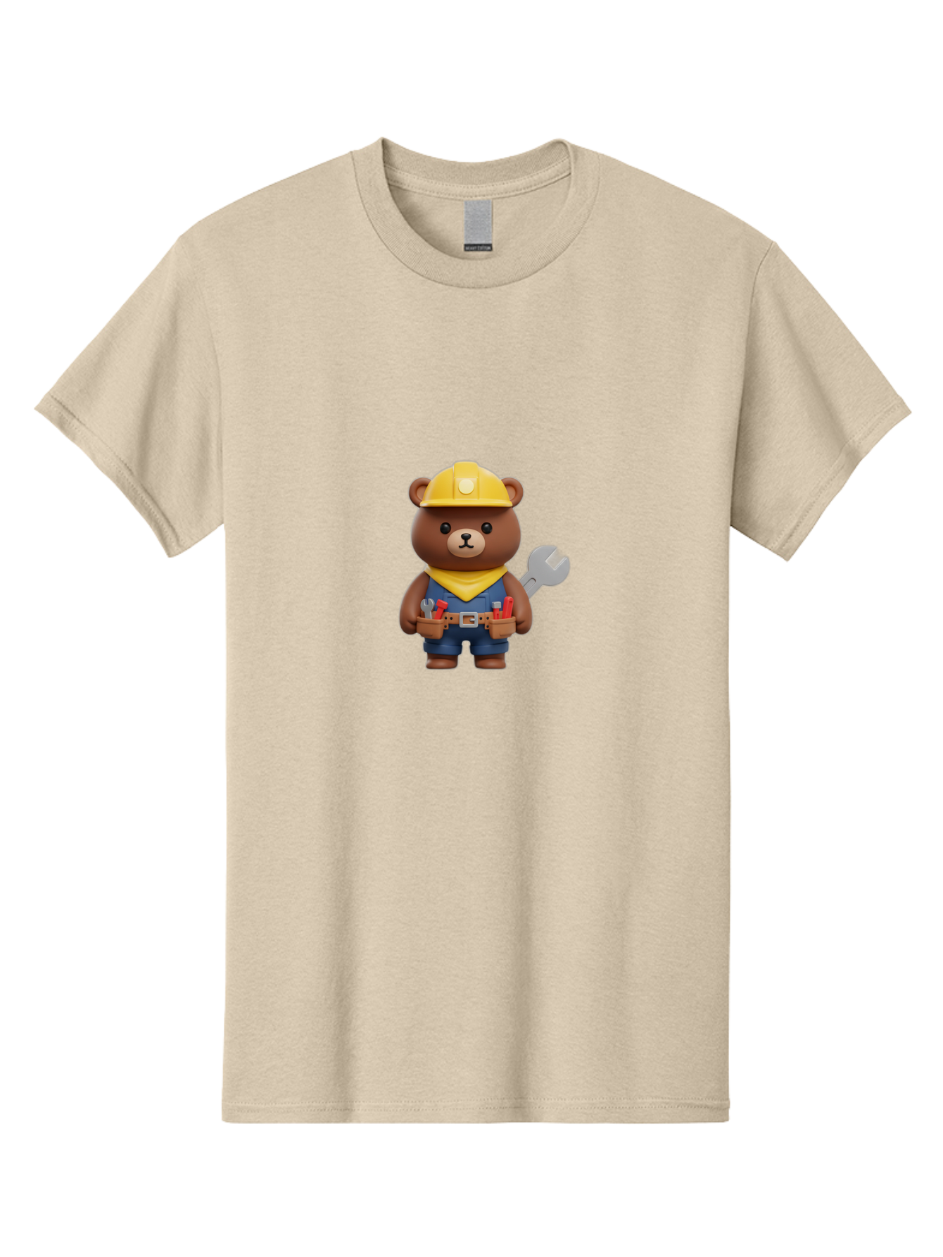 Bear-Construction-Worker Men'S Graphic Tee, 100% Cotton, Comfortable Casual Summer Wear, Machine Washable, Vintage Camera, Old Camera, Antique Camera, Black Camera, Classic Photography, Photography Equipment, Nostalgic Device, Film Camera, Bae849