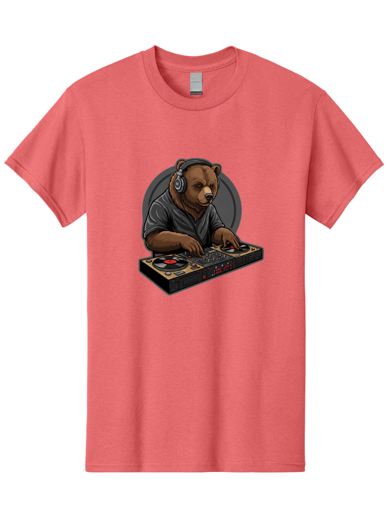 Bear-Dj Men'S Graphic Tee, 100% Cotton, Comfortable Casual Summer Wear, Machine Washable, Vintage Camera, Old Camera, Antique Camera, Black Camera, Classic Photography, Photography Equipment, Nostalgic Device, Film Camera, Camera Art Bae850