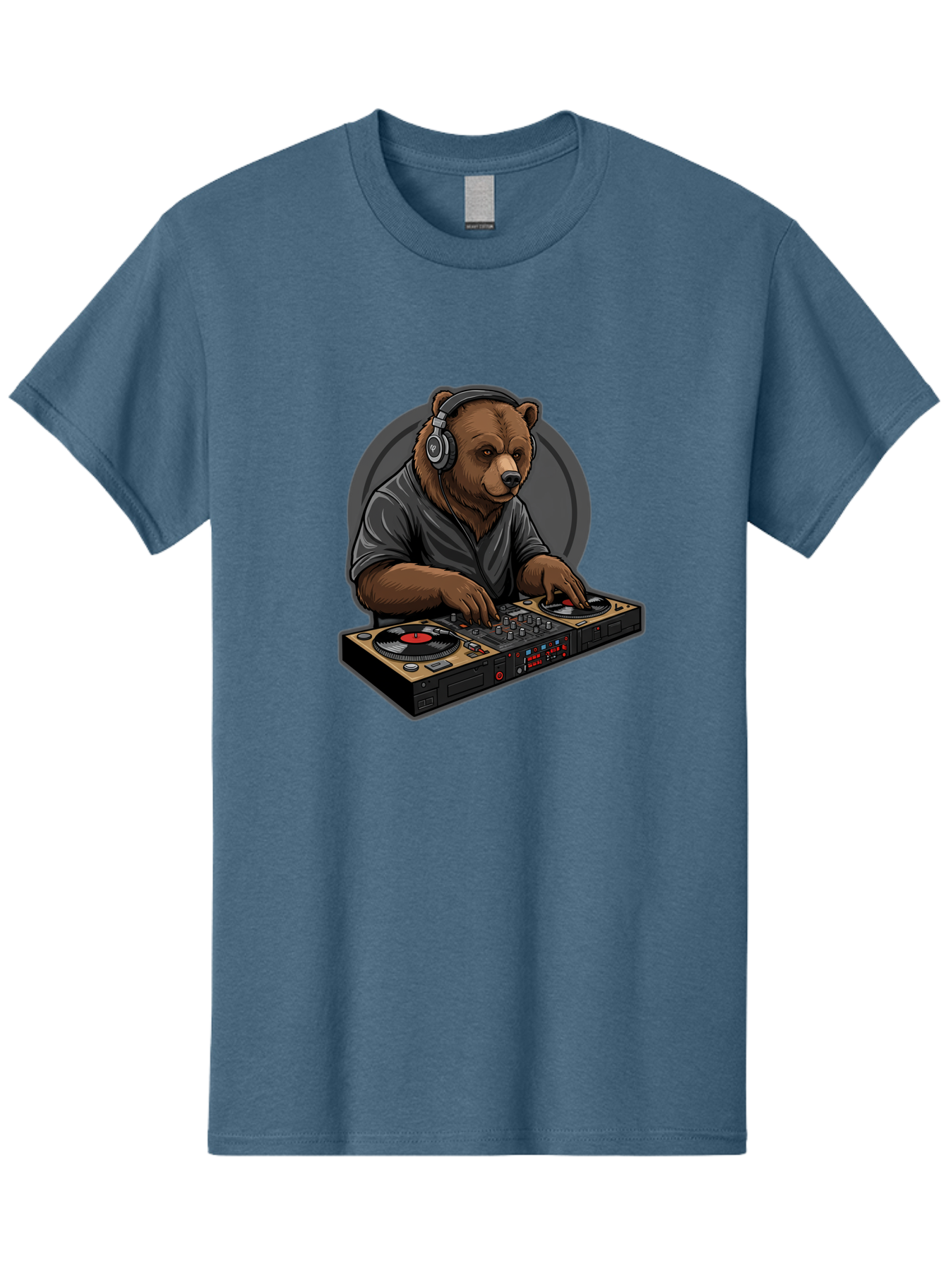 Bear-Dj Men'S Graphic Tee, 100% Cotton, Comfortable Casual Summer Wear, Machine Washable, Vintage Camera, Old Camera, Antique Camera, Black Camera, Classic Photography, Photography Equipment, Nostalgic Device, Film Camera, Camera Art Bae850