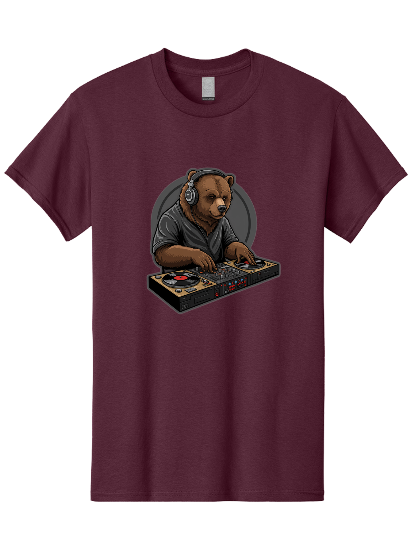 Bear-Dj Men'S Graphic Tee, 100% Cotton, Comfortable Casual Summer Wear, Machine Washable, Vintage Camera, Old Camera, Antique Camera, Black Camera, Classic Photography, Photography Equipment, Nostalgic Device, Film Camera, Camera Art Bae850