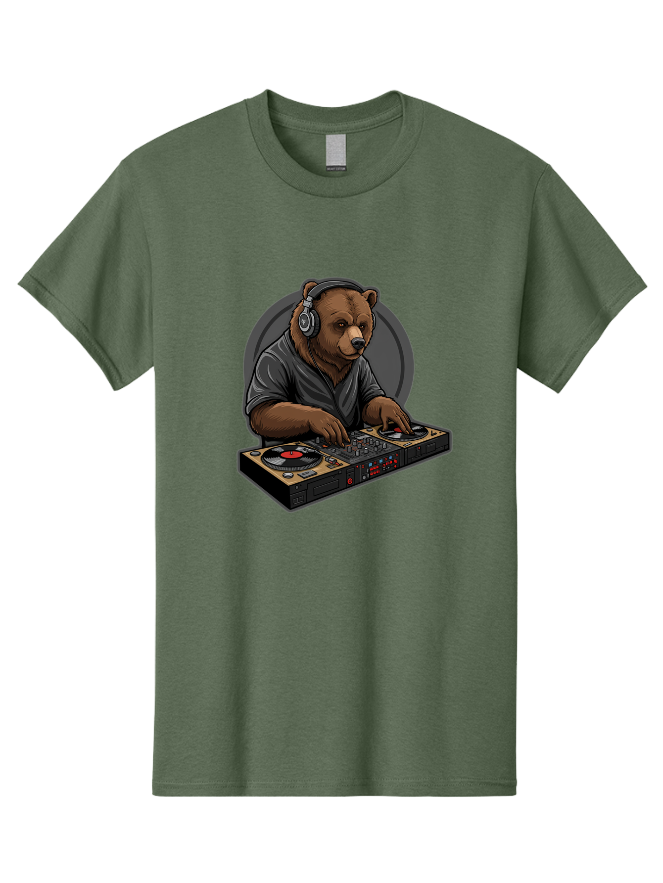 Bear-Dj Men'S Graphic Tee, 100% Cotton, Comfortable Casual Summer Wear, Machine Washable, Vintage Camera, Old Camera, Antique Camera, Black Camera, Classic Photography, Photography Equipment, Nostalgic Device, Film Camera, Camera Art Bae850