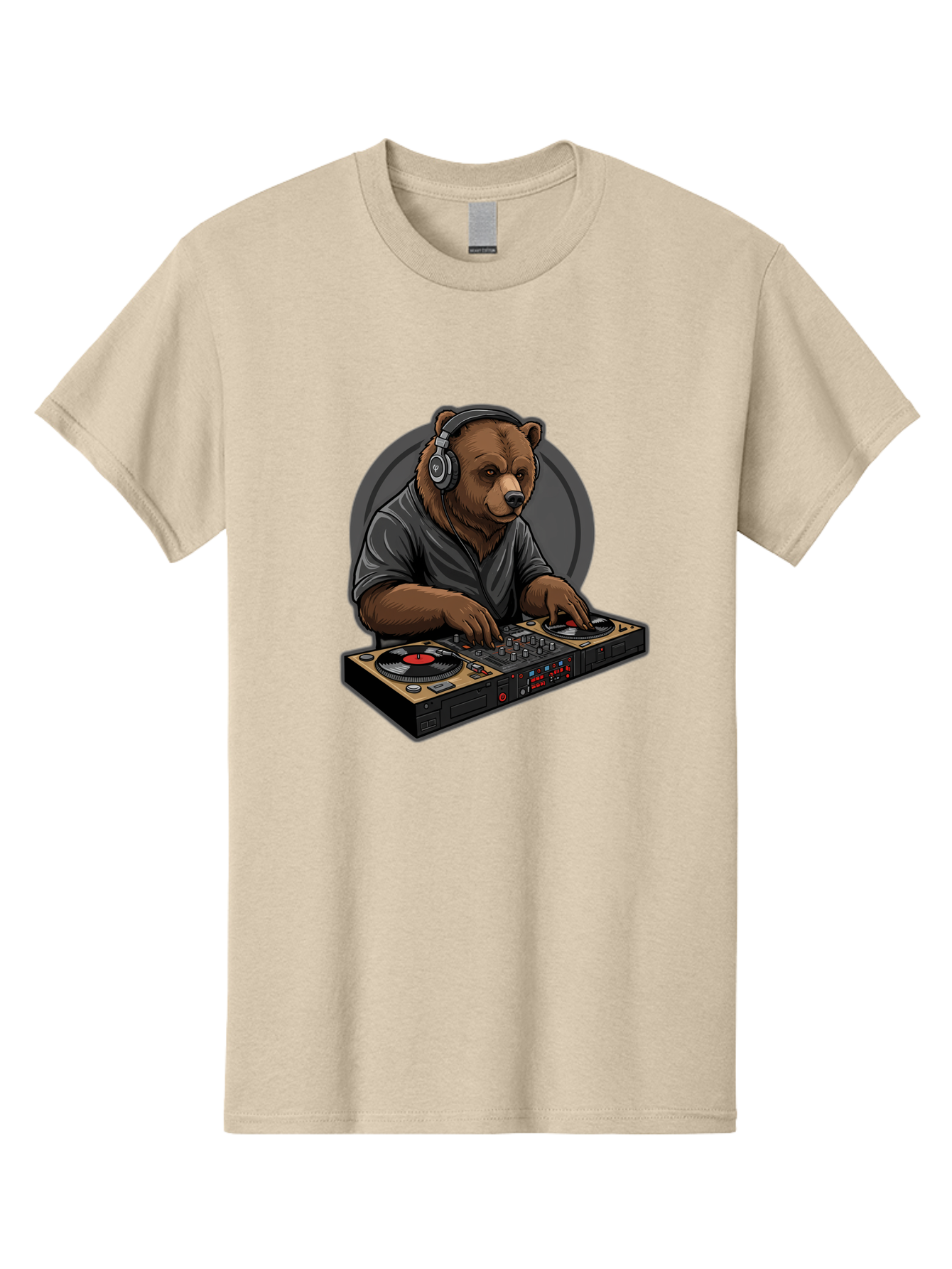 Bear-Dj Men'S Graphic Tee, 100% Cotton, Comfortable Casual Summer Wear, Machine Washable, Vintage Camera, Old Camera, Antique Camera, Black Camera, Classic Photography, Photography Equipment, Nostalgic Device, Film Camera, Camera Art Bae850