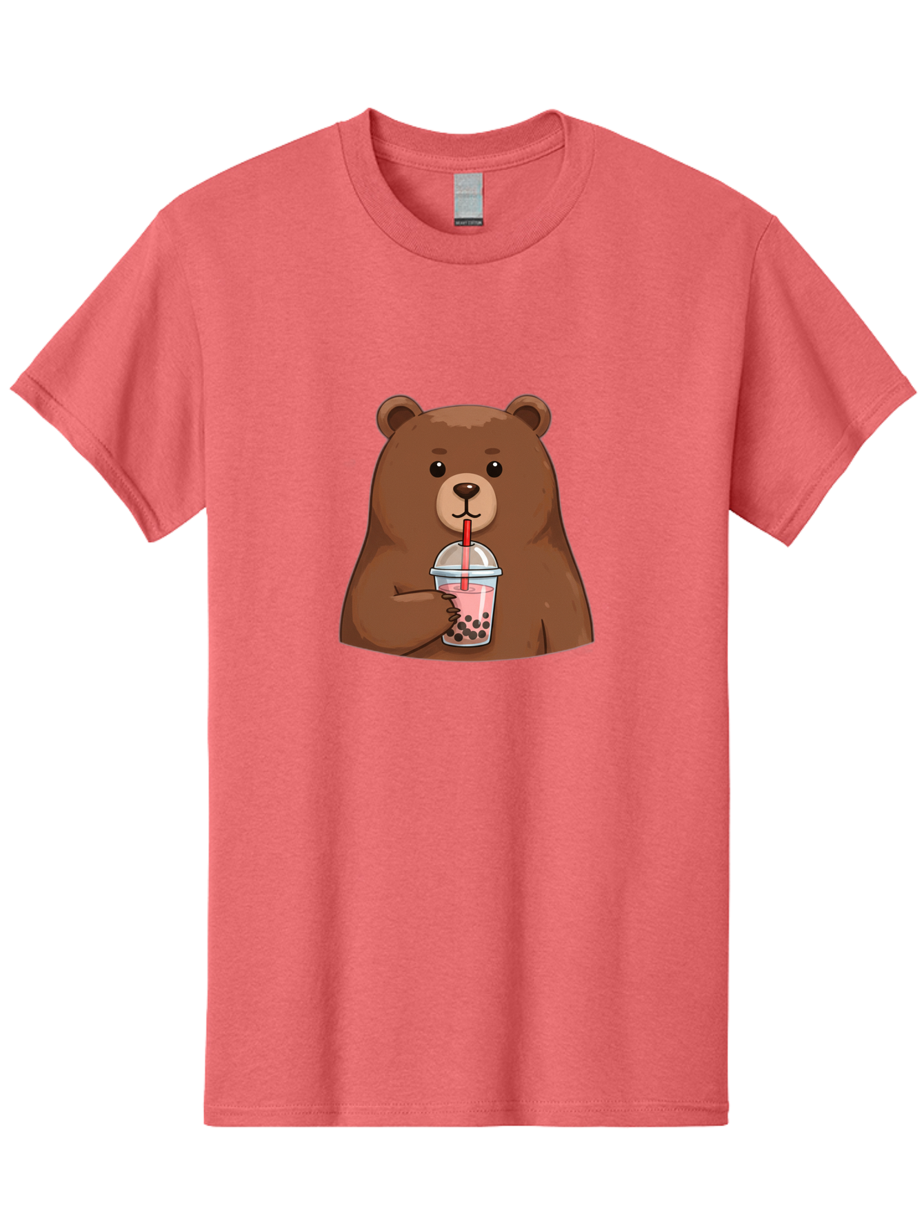 Bear-Drinking-Boba Men'S Graphic Tee, 100% Cotton, Comfortable Casual Summer Wear, Machine Washable, Vintage Camera, Old Camera, Antique Camera, Black Camera, Classic Photography, Photography Equipment, Nostalgic Device, Film Camera, Camera Art Bae851