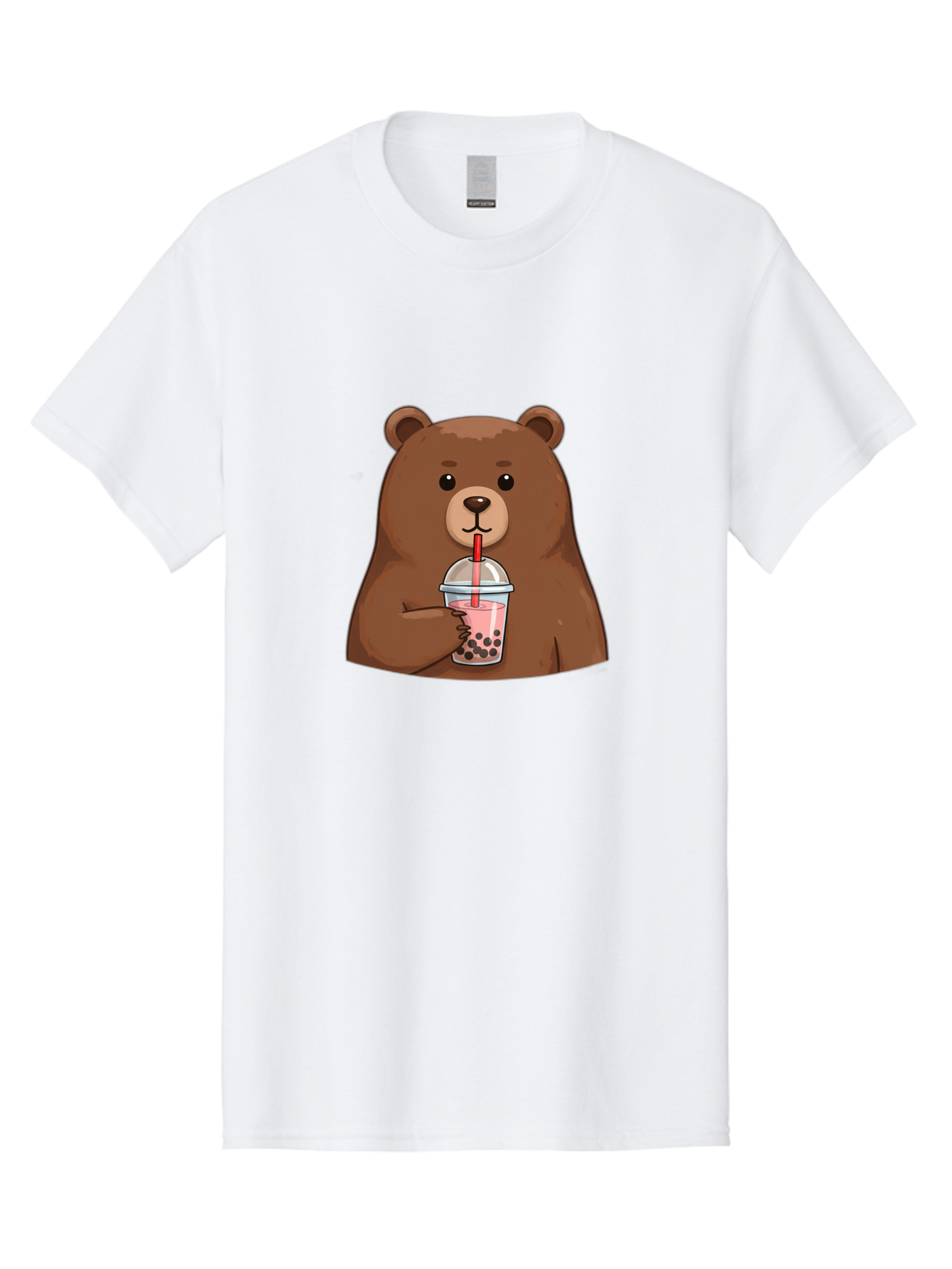 Bear-Drinking-Boba Men'S Graphic Tee, 100% Cotton, Comfortable Casual Summer Wear, Machine Washable, Vintage Camera, Old Camera, Antique Camera, Black Camera, Classic Photography, Photography Equipment, Nostalgic Device, Film Camera, Camera Art Bae851