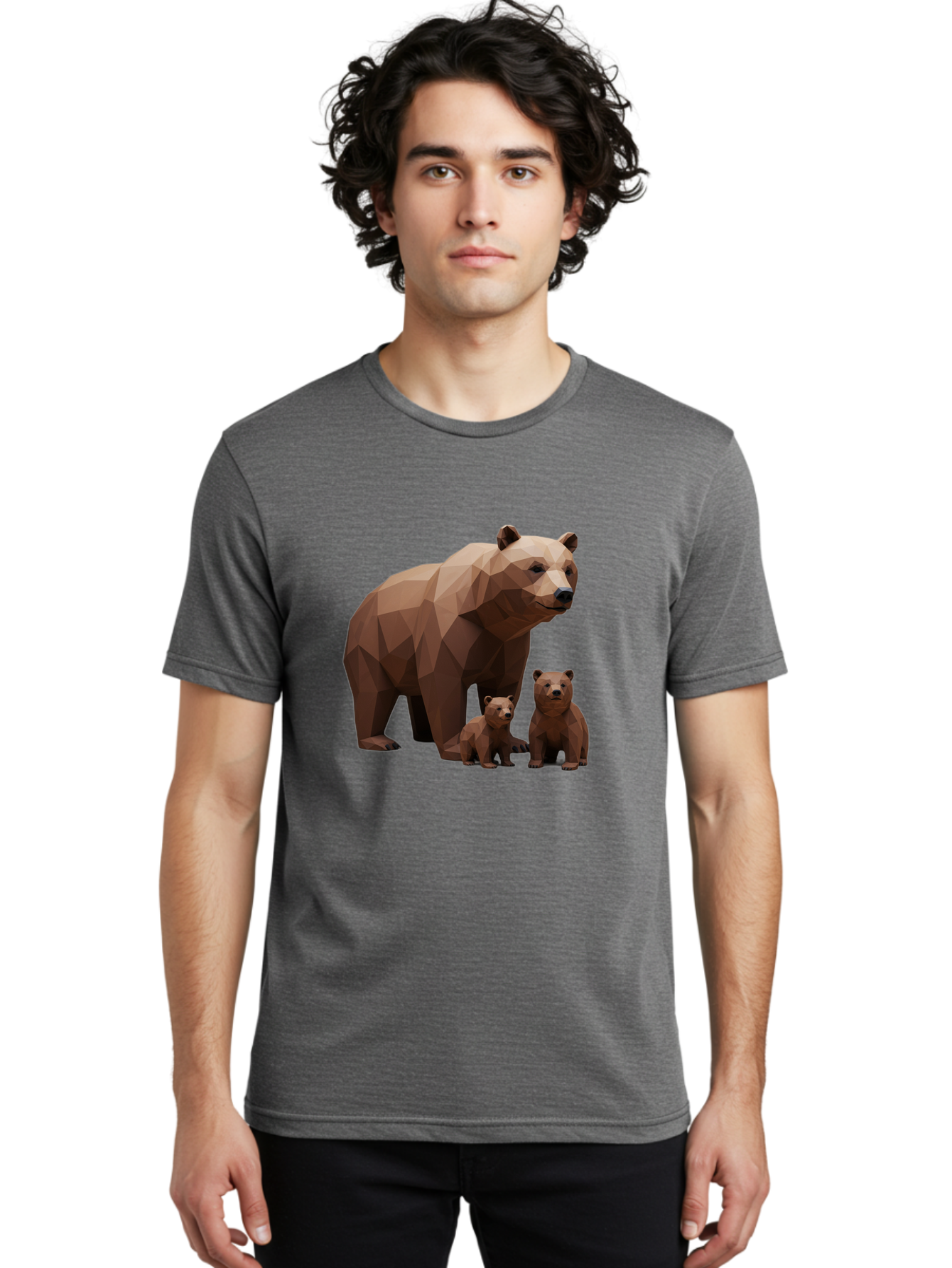 Bear-Family Men'S Graphic Tee, 100% Cotton, Comfortable Casual Summer Wear, Machine Washable, Vintage Camera, Old Camera, Antique Camera, Black Camera, Classic Photography, Photography Equipment, Nostalgic Device, Film Camera, Camera Art Bae852