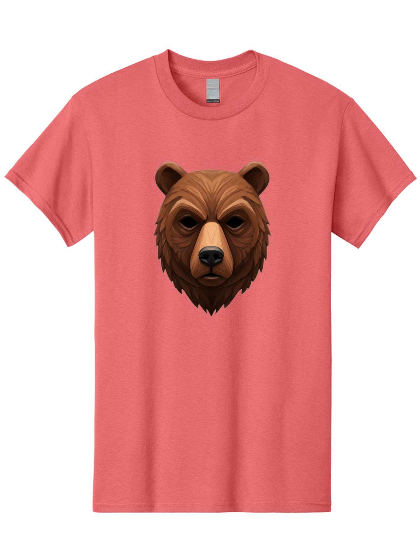 Bear-Head-1 Men'S Graphic Tee, 100% Cotton, Comfortable Casual Summer Wear, Machine Washable, Vintage Camera, Old Camera, Antique Camera, Black Camera, Classic Photography, Photography Equipment, Nostalgic Device, Film Camera, Camera Art Bae853