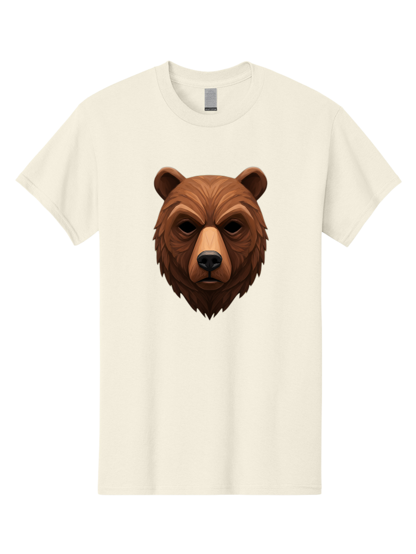 Bear-Head-1 Men'S Graphic Tee, 100% Cotton, Comfortable Casual Summer Wear, Machine Washable, Vintage Camera, Old Camera, Antique Camera, Black Camera, Classic Photography, Photography Equipment, Nostalgic Device, Film Camera, Camera Art Bae853