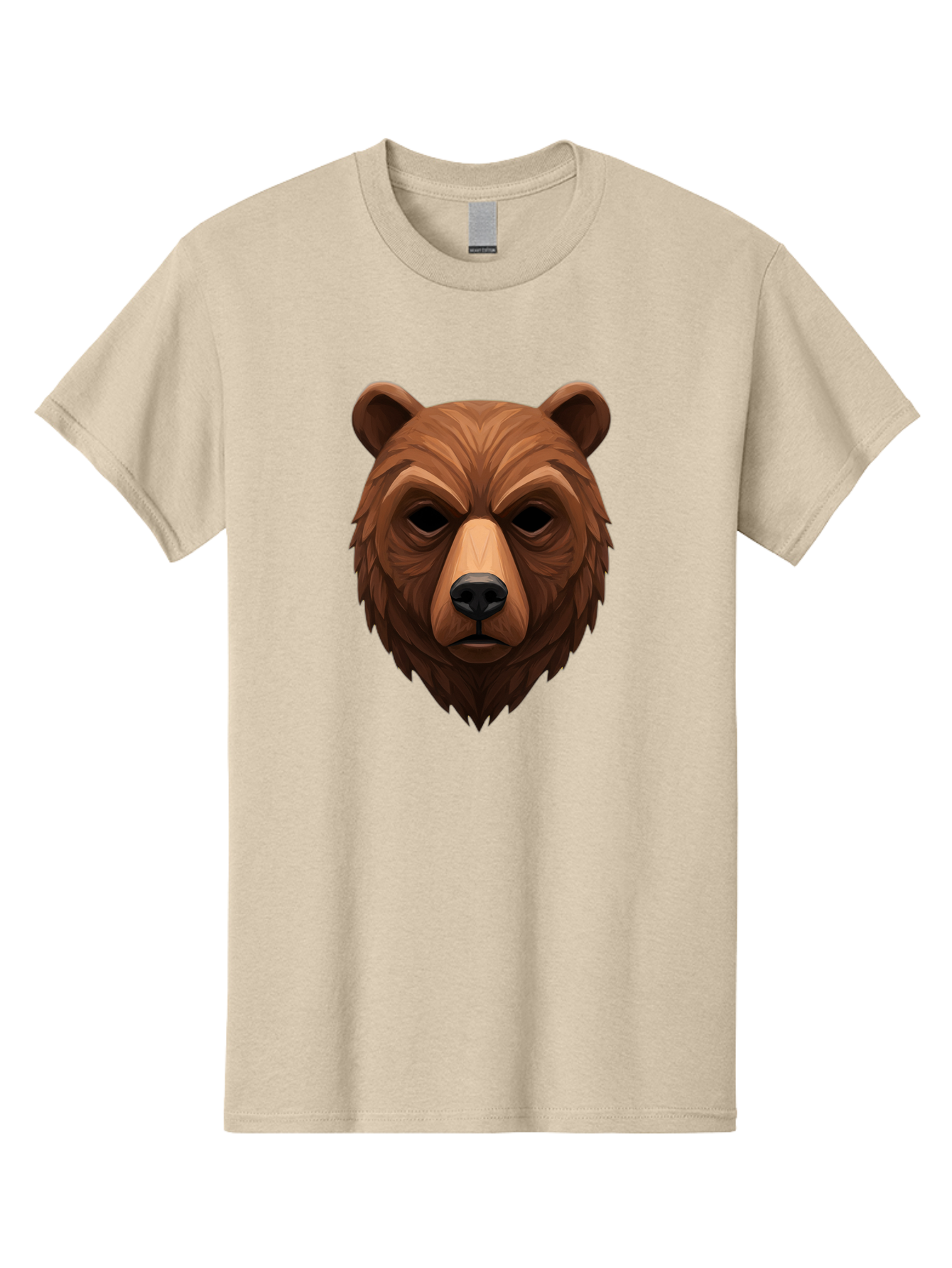 Bear-Head-1 Men'S Graphic Tee, 100% Cotton, Comfortable Casual Summer Wear, Machine Washable, Vintage Camera, Old Camera, Antique Camera, Black Camera, Classic Photography, Photography Equipment, Nostalgic Device, Film Camera, Camera Art Bae853
