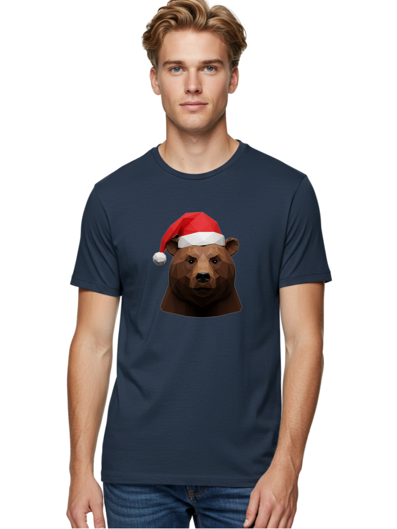 Bear-Head-With-Santa-Hat Men'S Graphic Tee, 100% Cotton, Comfortable Casual Summer Wear, Machine Washable, Vintage Camera, Old Camera, Antique Camera, Black Camera, Classic Photography, Photography Equipment, Nostalgic Device, Film Camera, Bae855