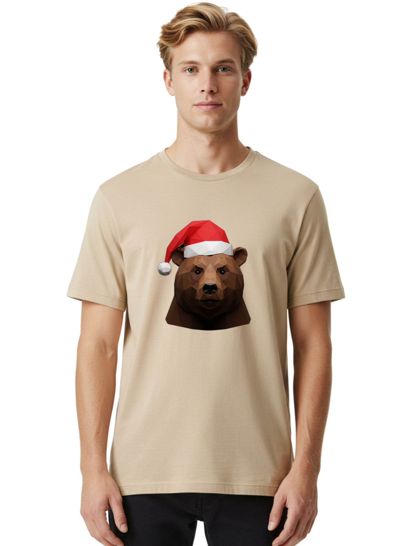 Bear-Head-With-Santa-Hat Men'S Graphic Tee, 100% Cotton, Comfortable Casual Summer Wear, Machine Washable, Vintage Camera, Old Camera, Antique Camera, Black Camera, Classic Photography, Photography Equipment, Nostalgic Device, Film Camera, Bae855