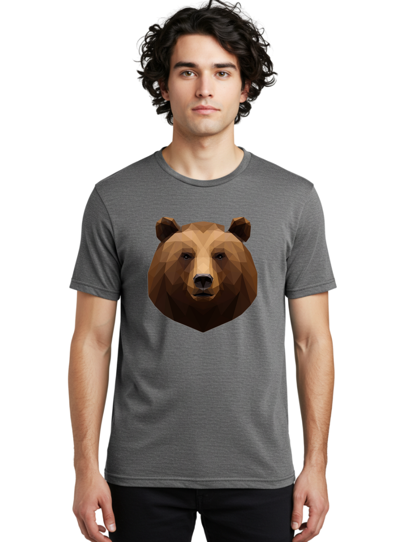 Bear-Head Men'S Graphic Tee, 100% Cotton, Comfortable Casual Summer Wear, Machine Washable, Vintage Camera, Old Camera, Antique Camera, Black Camera, Classic Photography, Photography Equipment, Nostalgic Device, Film Camera, Camera Art Bae856