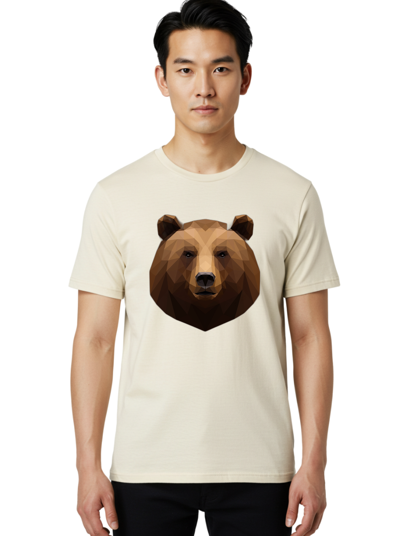 Bear-Head Men'S Graphic Tee, 100% Cotton, Comfortable Casual Summer Wear, Machine Washable, Vintage Camera, Old Camera, Antique Camera, Black Camera, Classic Photography, Photography Equipment, Nostalgic Device, Film Camera, Camera Art Bae856