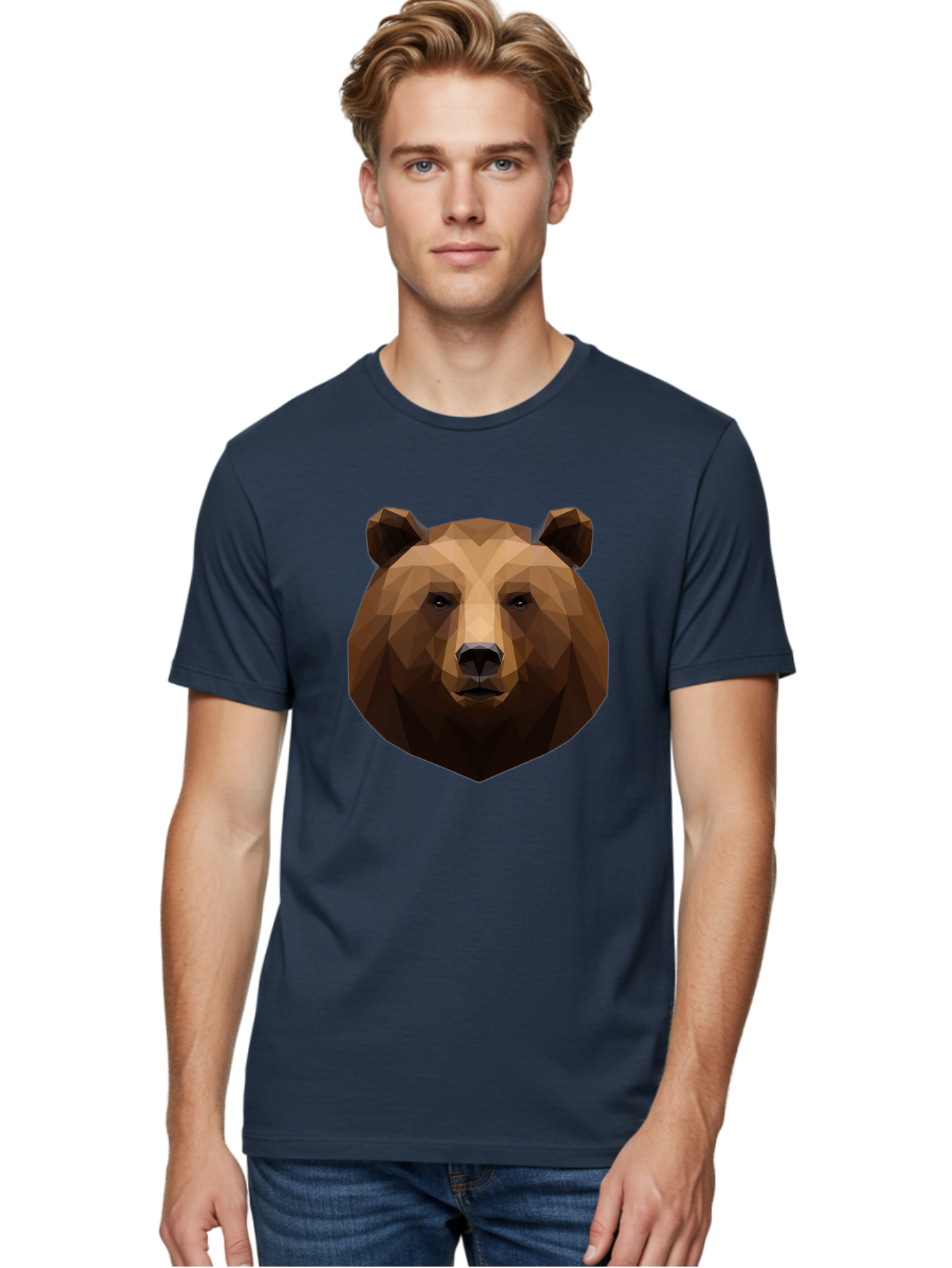 Bear-Head Men'S Graphic Tee, 100% Cotton, Comfortable Casual Summer Wear, Machine Washable, Vintage Camera, Old Camera, Antique Camera, Black Camera, Classic Photography, Photography Equipment, Nostalgic Device, Film Camera, Camera Art Bae856